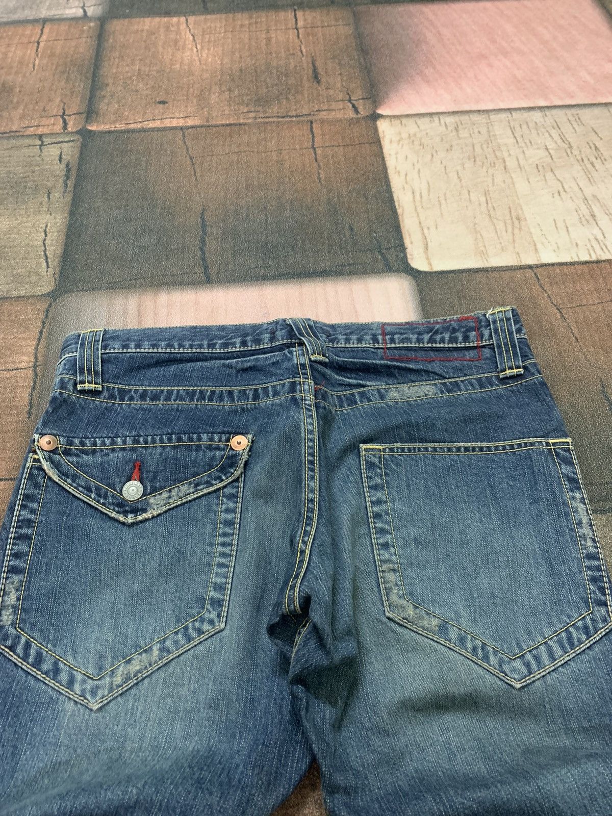 If Six Was Nine FLARE 🇯🇵JAPAN FINEST BLUE WAY DENIM Size US 33 - 14 Thumbnail