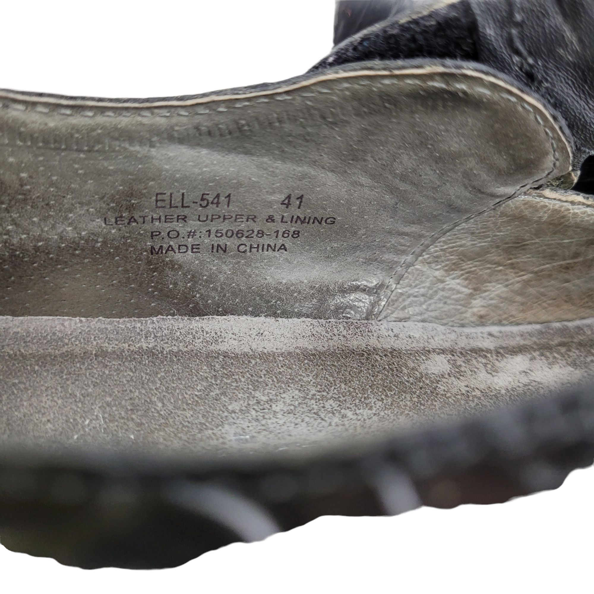 Other Vtg Y2K Alegria Mary Jane Leather Chunky 3D Rose Embossed El Size US 10.5 / IT 40.5 - 3 Thumbnail