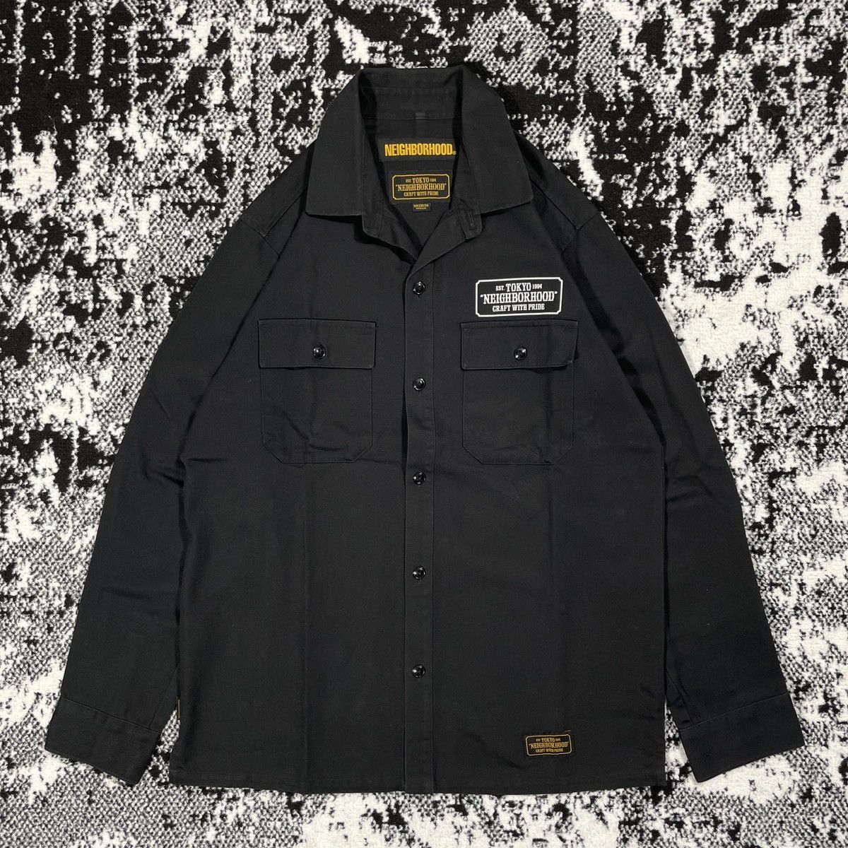 Neighborhood NEIGHBORHOOD CLASSIC WORK / C-SHIRT LS 2018 F*CK EM | Grailed