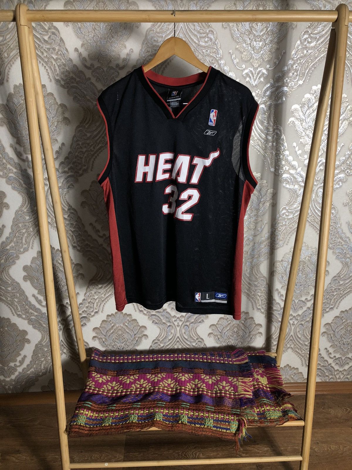 Reebok VINTAGE REEBOK HEAT O’NEAL RETRO NBA JERSEY BASKETBALL 90s Size US L / EU 52-54 / 3 - 1 Thumbnail