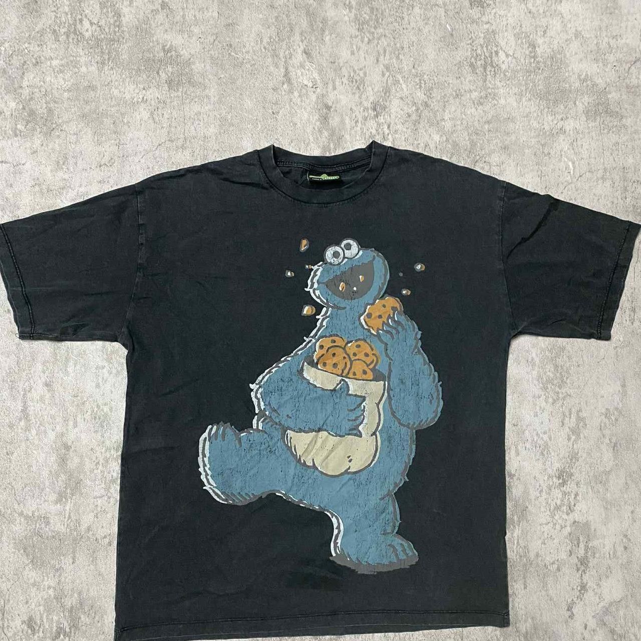 Other Black vintage Cookie Monster tee clothing Size US XS / EU 42 / 0 - 1 Thumbnail