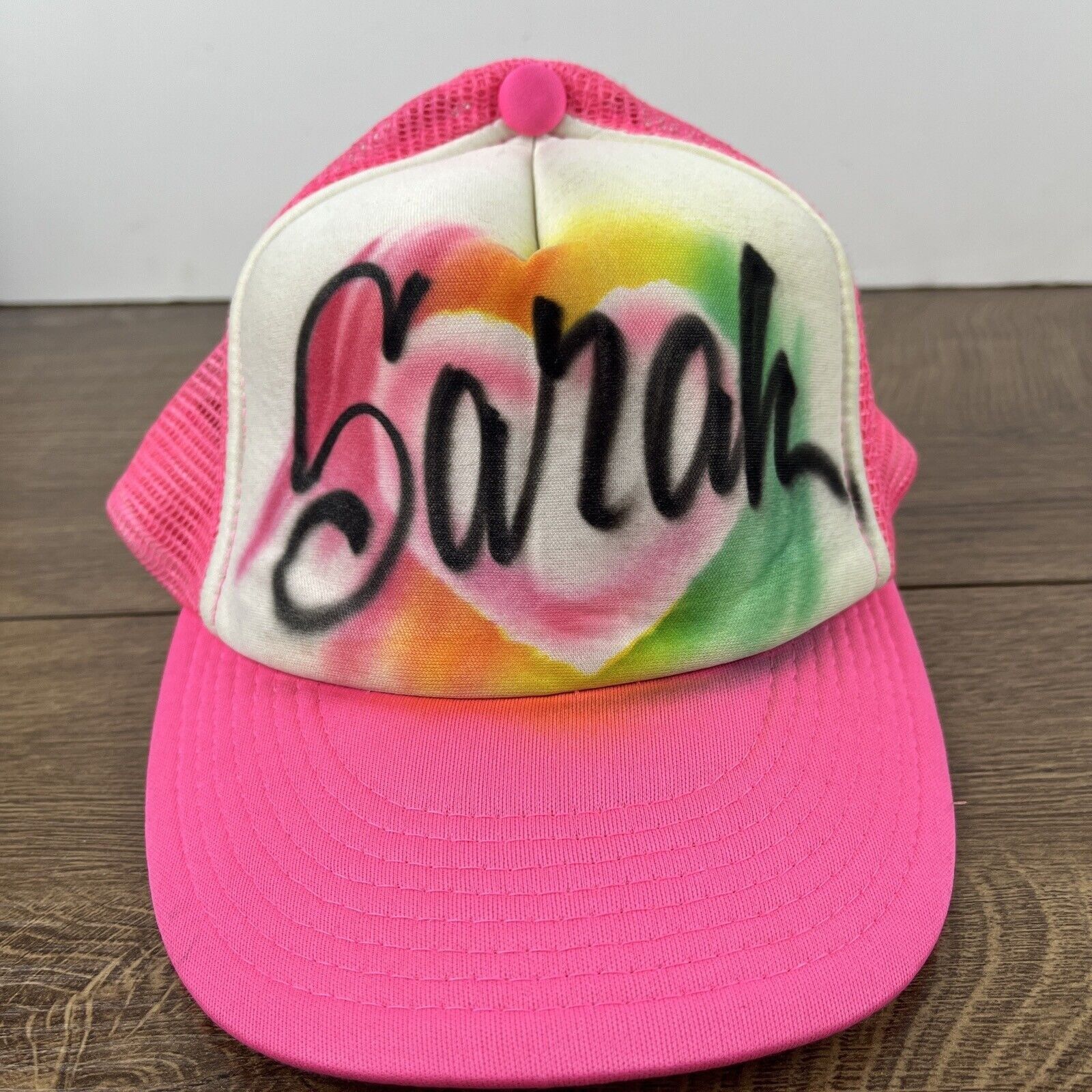 Other Sarah Hat Sarah Snapback Pink Hat Adjustable Adult Size Hat Size ONE SIZE - 6 Thumbnail