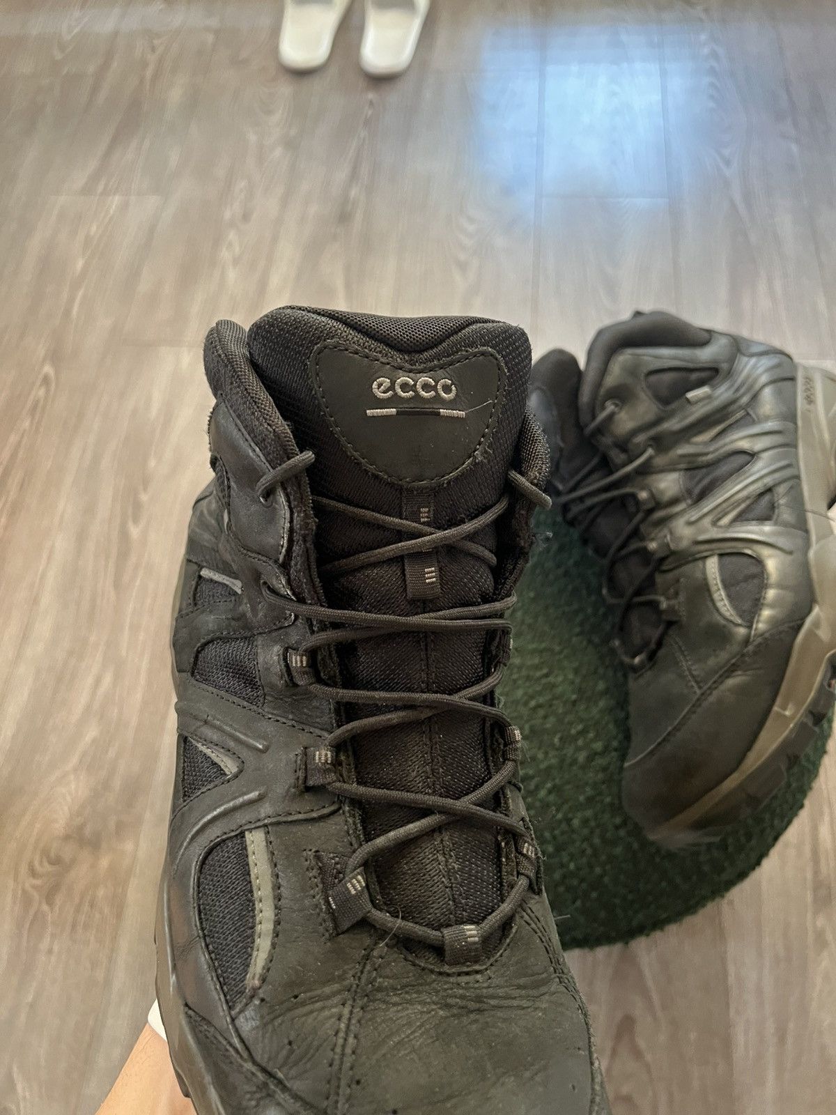 Ecco × Goretex ‼️Ecco Leather Gore-Tex GTX Waterproof Leather High Boots‼️ Size US 14 / EU 47 - 11 Thumbnail
