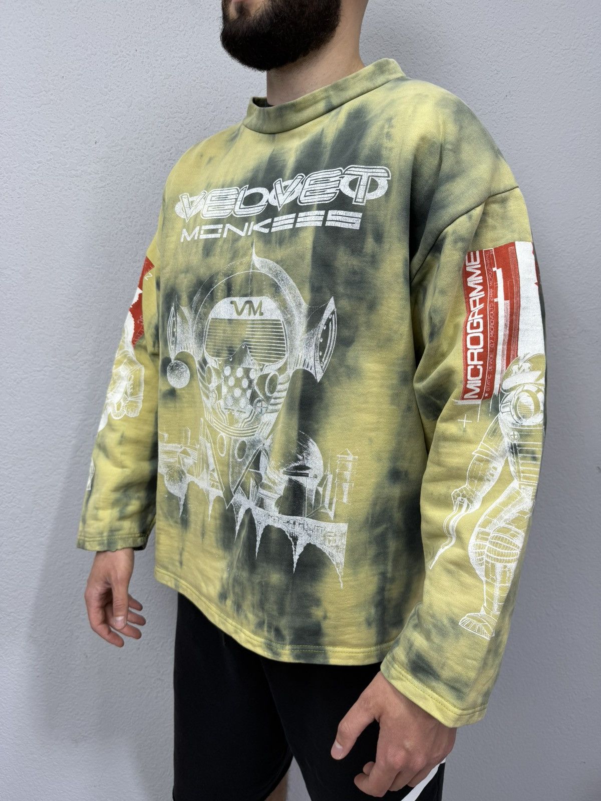 Other Vintage Velvet Monkees Tribal We Are Family 90s Sweatshirt Size US L / EU 52-54 / 3 - 5 Thumbnail
