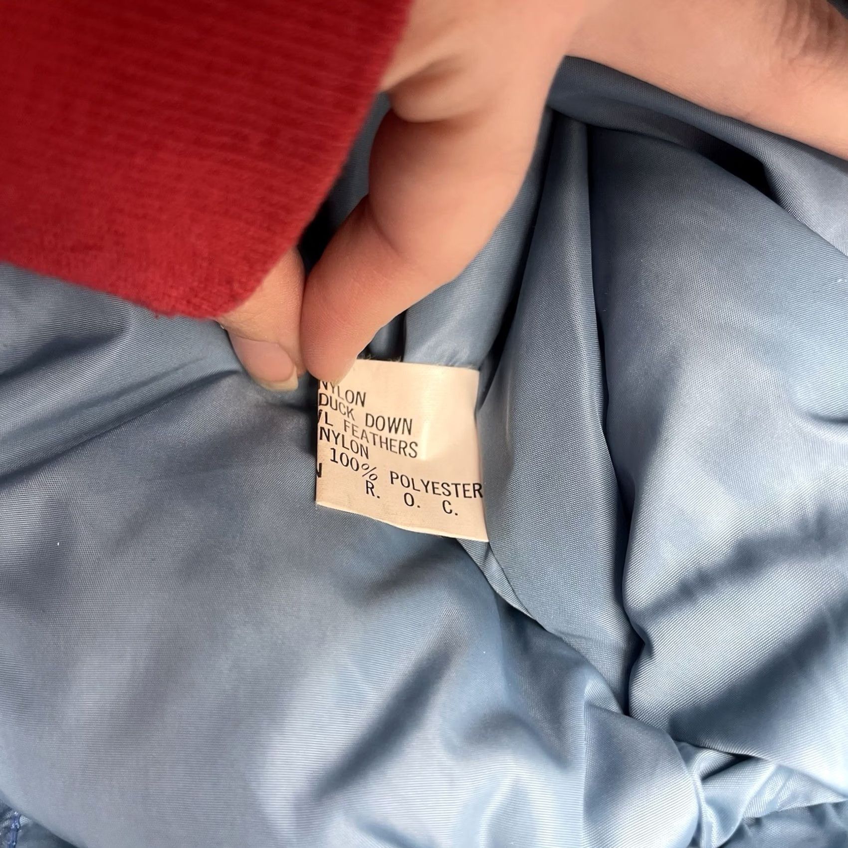 Vintage VINTAGE J. C. Penney DOWN Puffer Vest Mens M Regular Blue Nylon Zip 90s Outdoor 80s Jacket/Coat Size US M / EU 48-50 / 2 - 7 Thumbnail