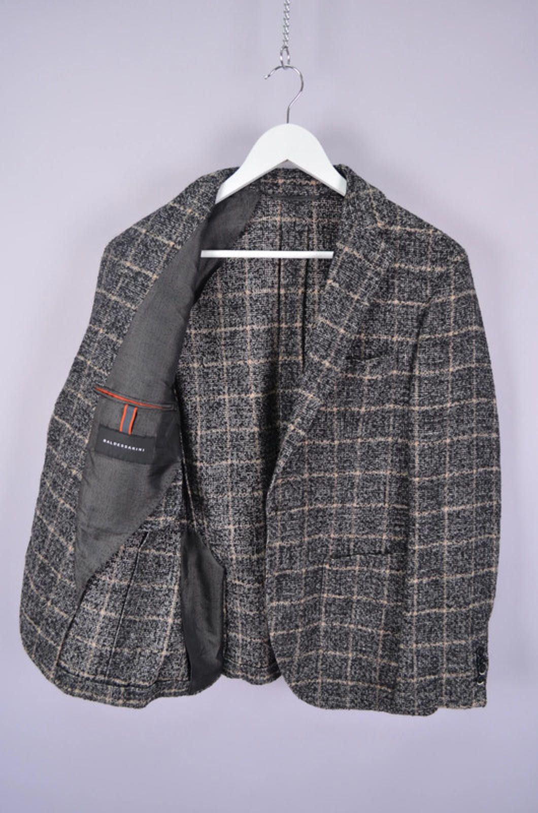Baldessarini Baldessarini Archivio Seba Wool Cotton Blazer Unlined Sz 48 Size 38R - 9 Thumbnail