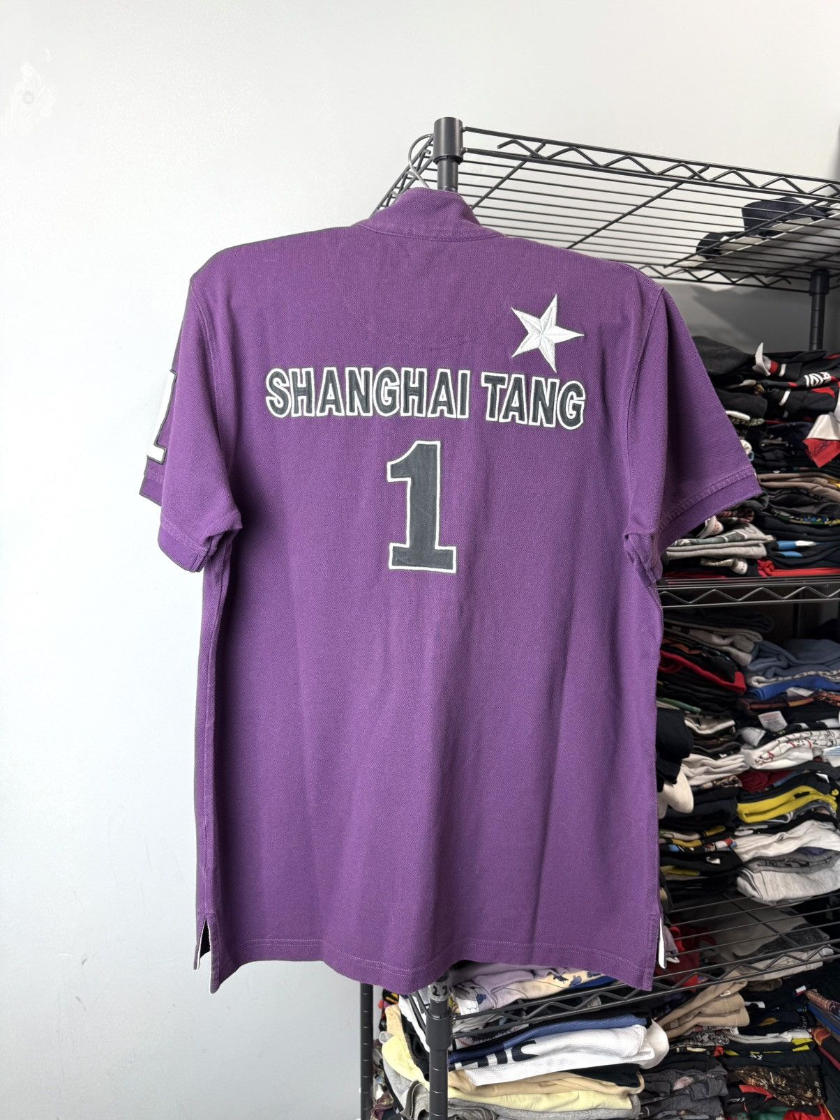 Shanghai Tang Vintage Shanghai Tang Polo T Shirt Hong Kong Ralph Lauren Size US M / EU 48-50 / 2 - 2 Thumbnail