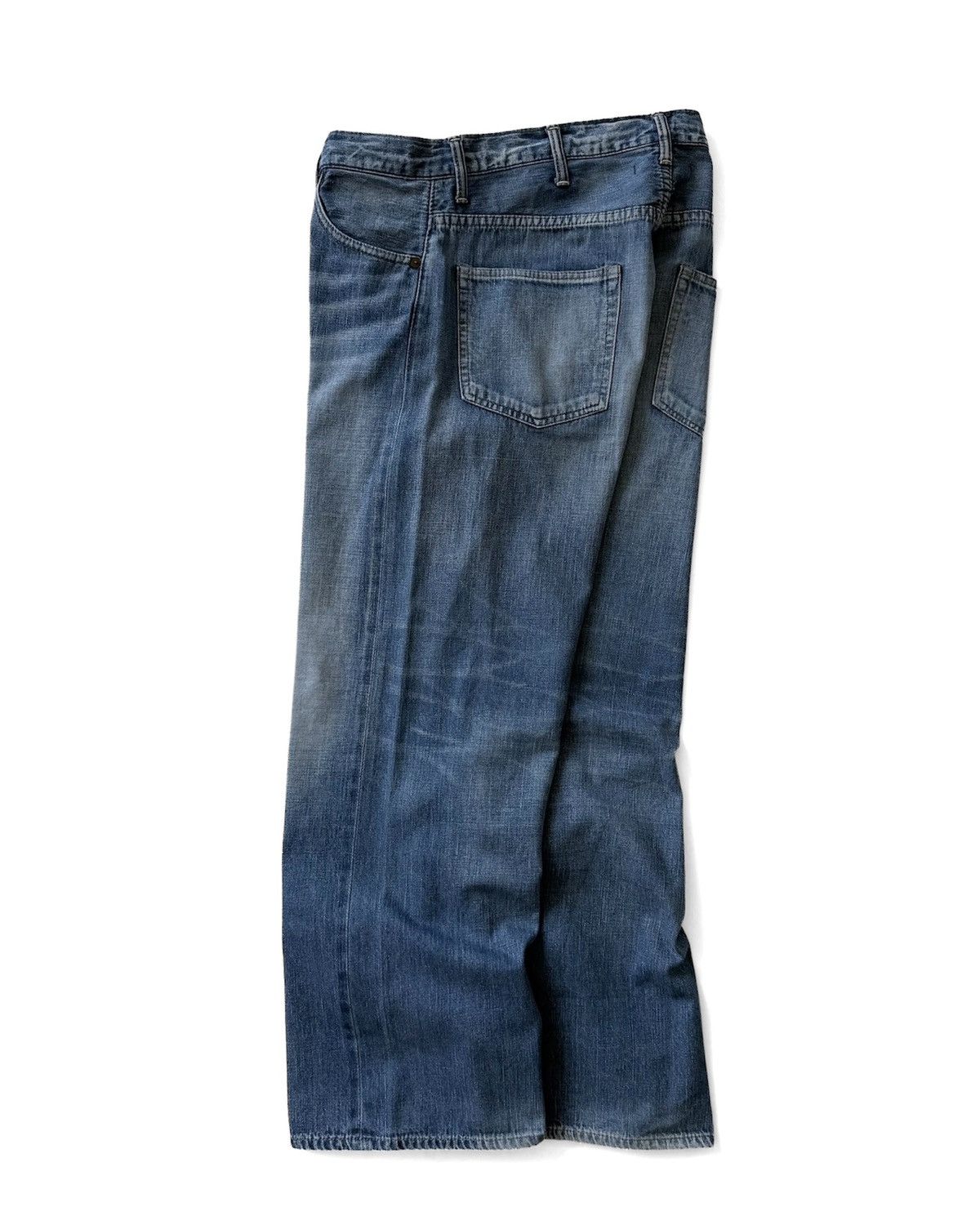Johnbull JOHNBULL SELVAGE DENIM WIDE JEANS Size US 32 / EU 48 - 8 Thumbnail