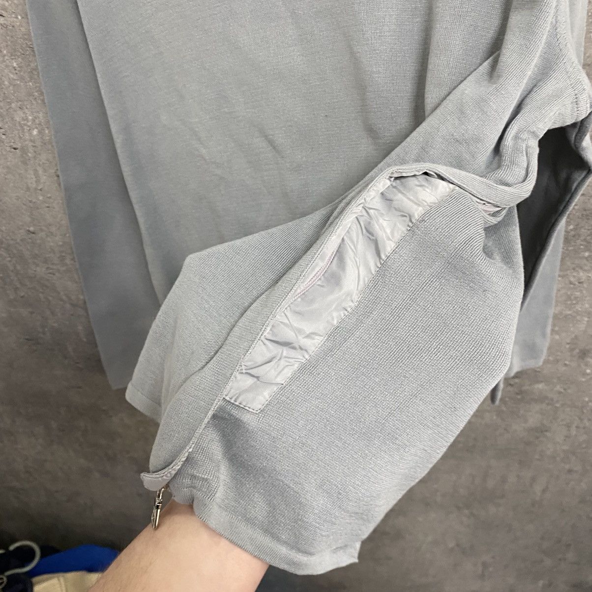 Prada Vintage Prada Hoodie with Nylon Hood Size US M / EU 48-50 / 2 - 6 Thumbnail