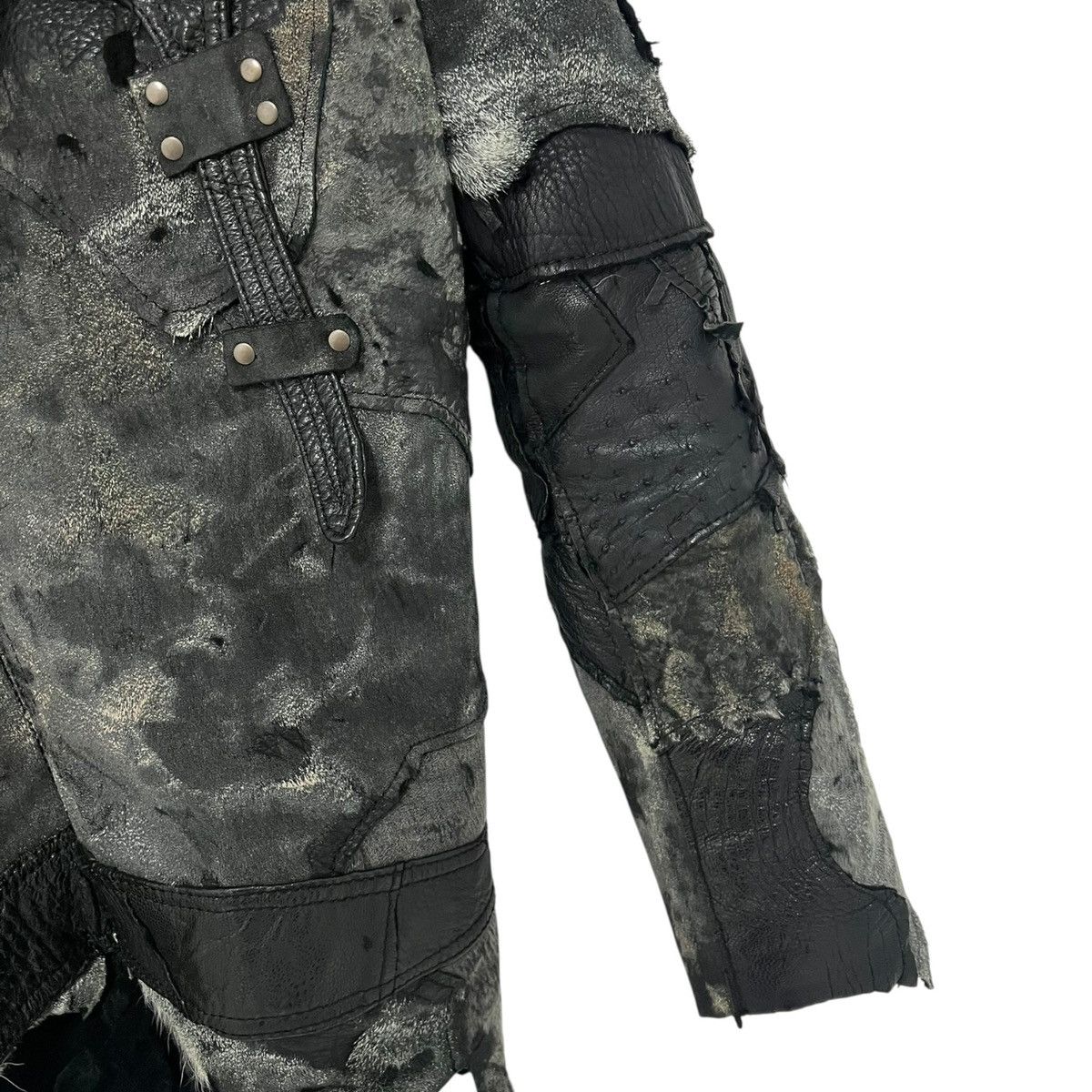 Yasuyuki Ishii Yasuyuki ishii patchwork variant riders jacket Size US M / EU 48-50 / 2 - 7 Thumbnail