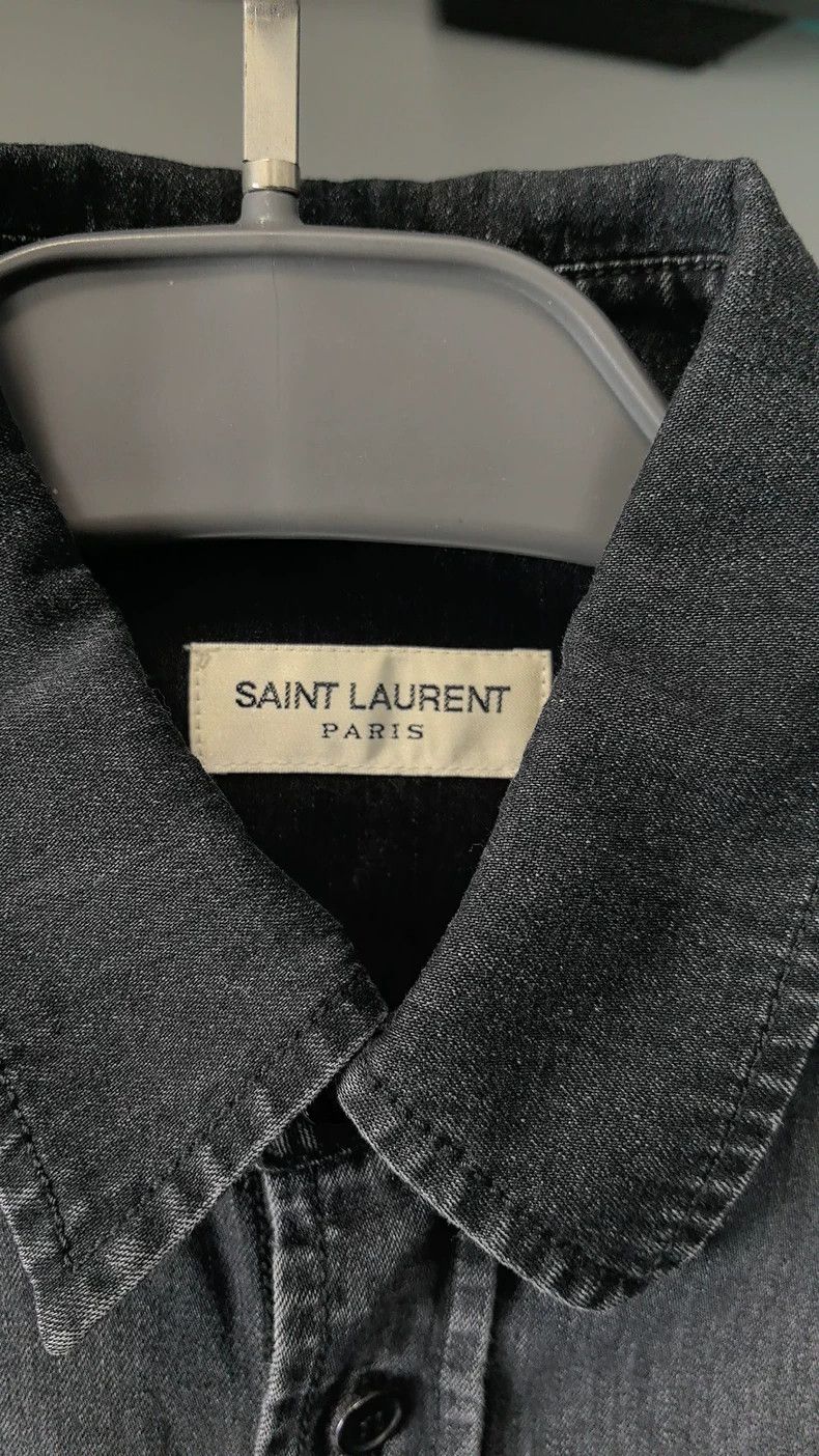Saint Laurent Paris Saint Laurent ParisClassic denim shirt 2504-Nextarrow Size US L / EU 52-54 / 3 - 3 Thumbnail