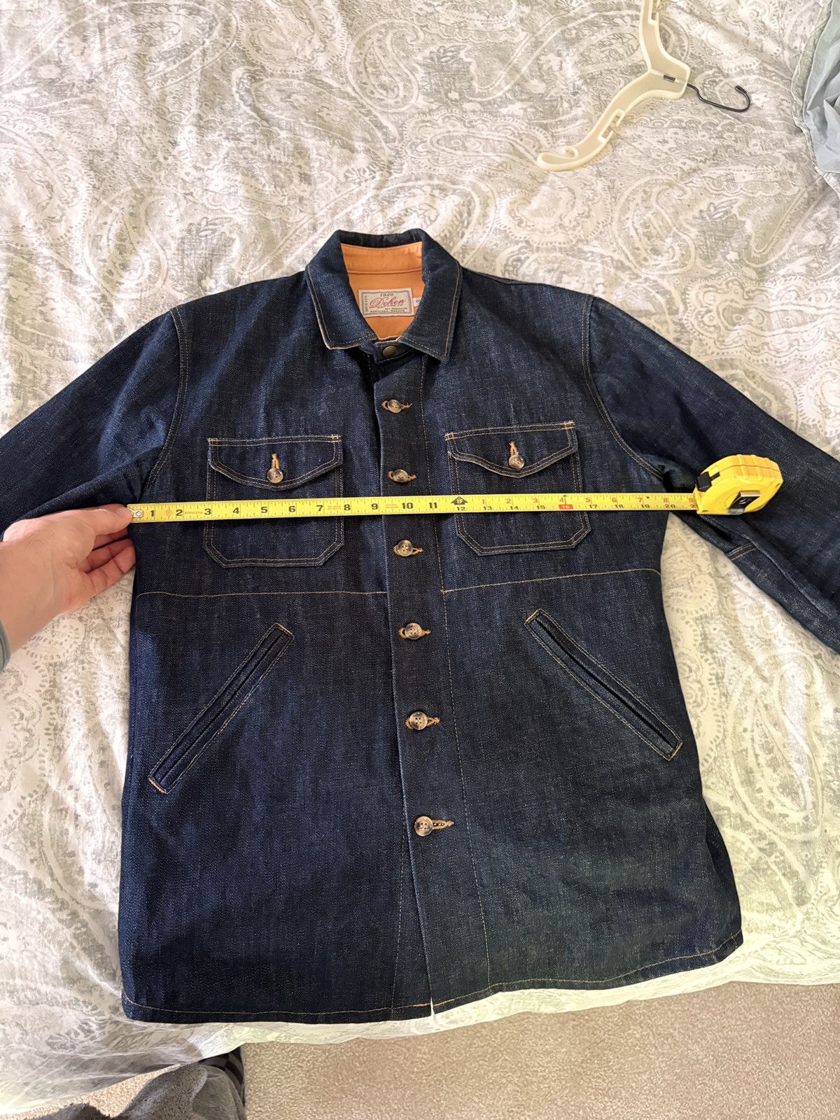 Dehen 1920 Dehen 1920 Crissman Overshirt - Indigo Denim Size US S / EU 44-46 / 1 - 1 Thumbnail