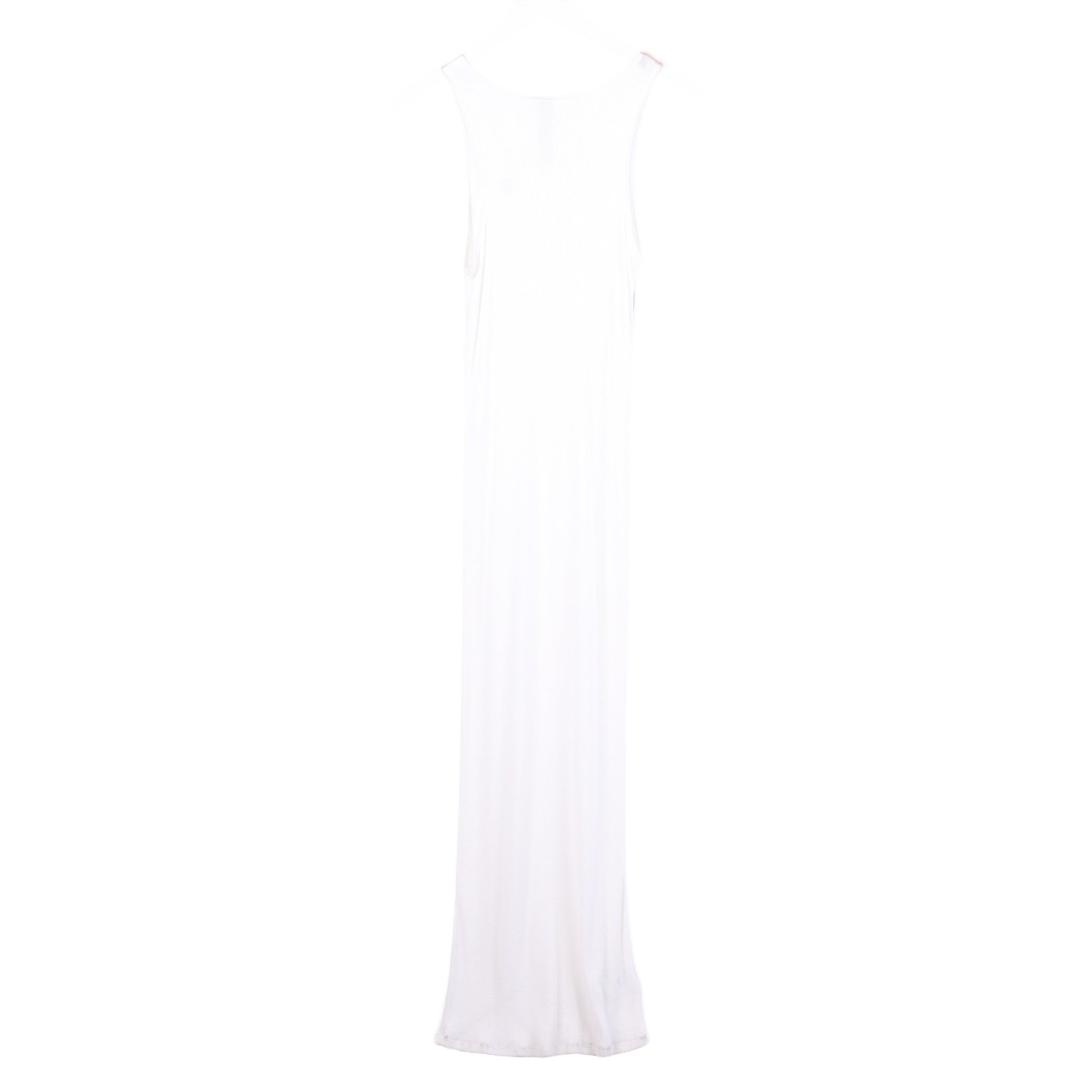 Chrome Hearts Chrome Hearts Womans White SCRIPT Long White Dress Size S / US 4 / IT 40 - 2 Thumbnail