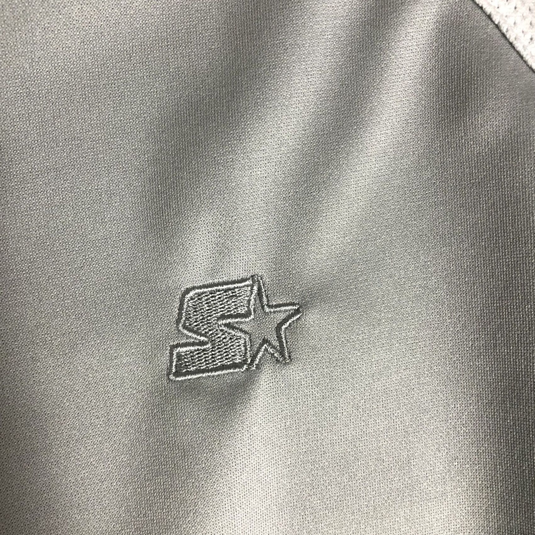 Starter Starter Jacket Full Zip Men XL Gray G100 Sports, Running & Gym, 2 Front Pockets, Long Sleeve, Polyester, Regular Size US XL / EU 56 / 4 - 4 Thumbnail