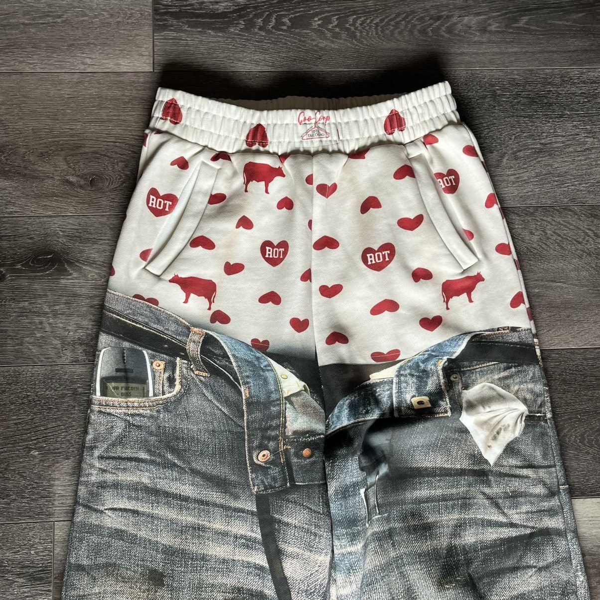 Other Rotborough Bad Day Trompe L’oeil Sweatpants Size Small Baggy Size US 30 / EU 46 - 6 Thumbnail