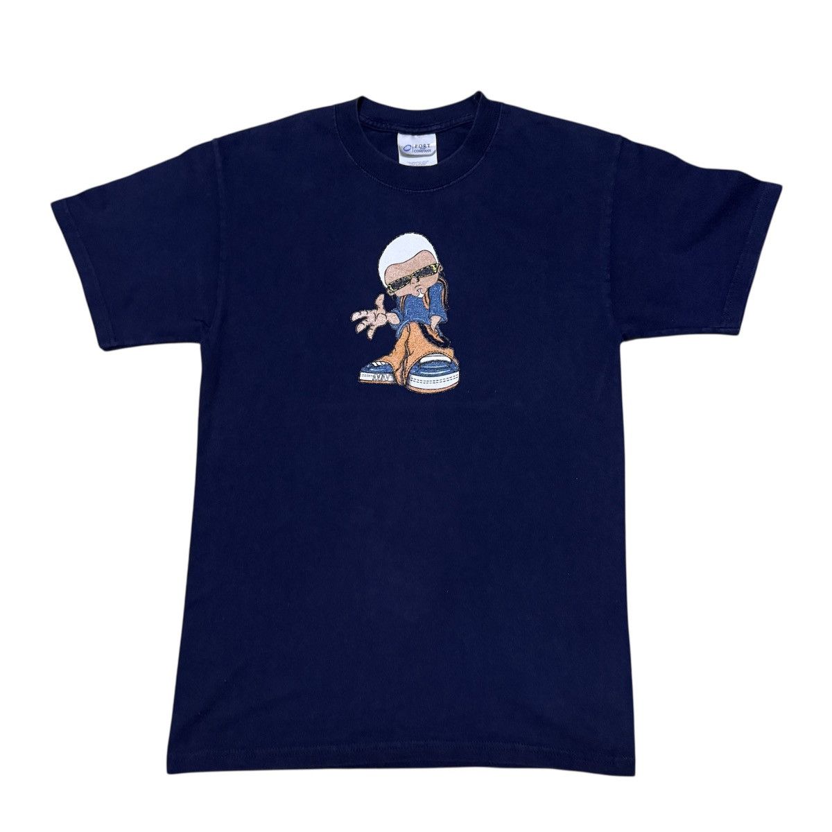JNCO JnCo Rapper Cartoon Character Big Logo T Shirt Size US S / EU 44-46 / 1 - 2 Thumbnail