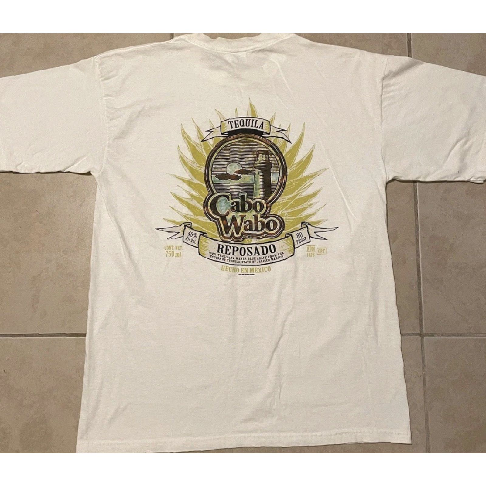 Vintage VINTAGE Got Tequila? Faded Shirt XL Men White Funny Saying Cabo Wabo Beer Grunge 90s USA Harley Humor Size US XL / EU 56 / 4 - 2 Thumbnail