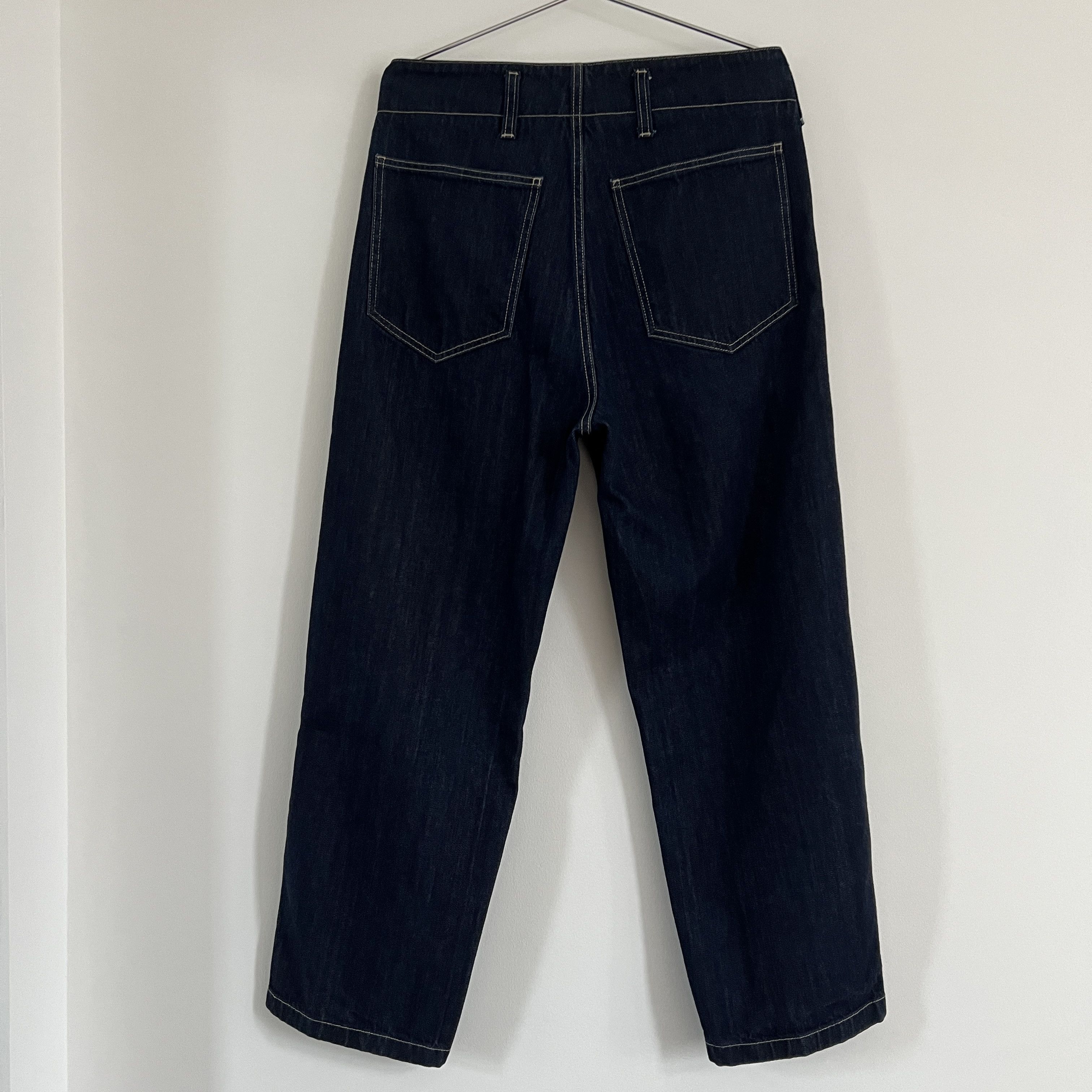 SOFIE D'HOORE Pollock Dark Denim Pants Size 34" / US 12 / IT 48 - 3 Thumbnail