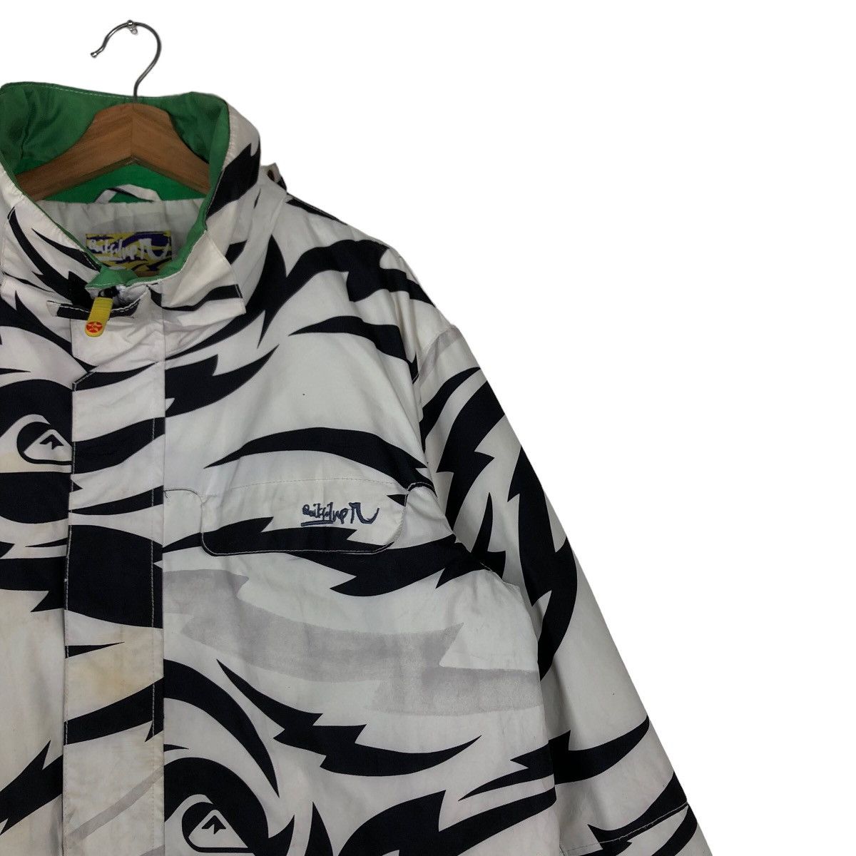 Japanese Brand 🔥Vintage Quicksilver Hunting Jacket Cargo Pocket Size US M / EU 48-50 / 2 - 6 Thumbnail