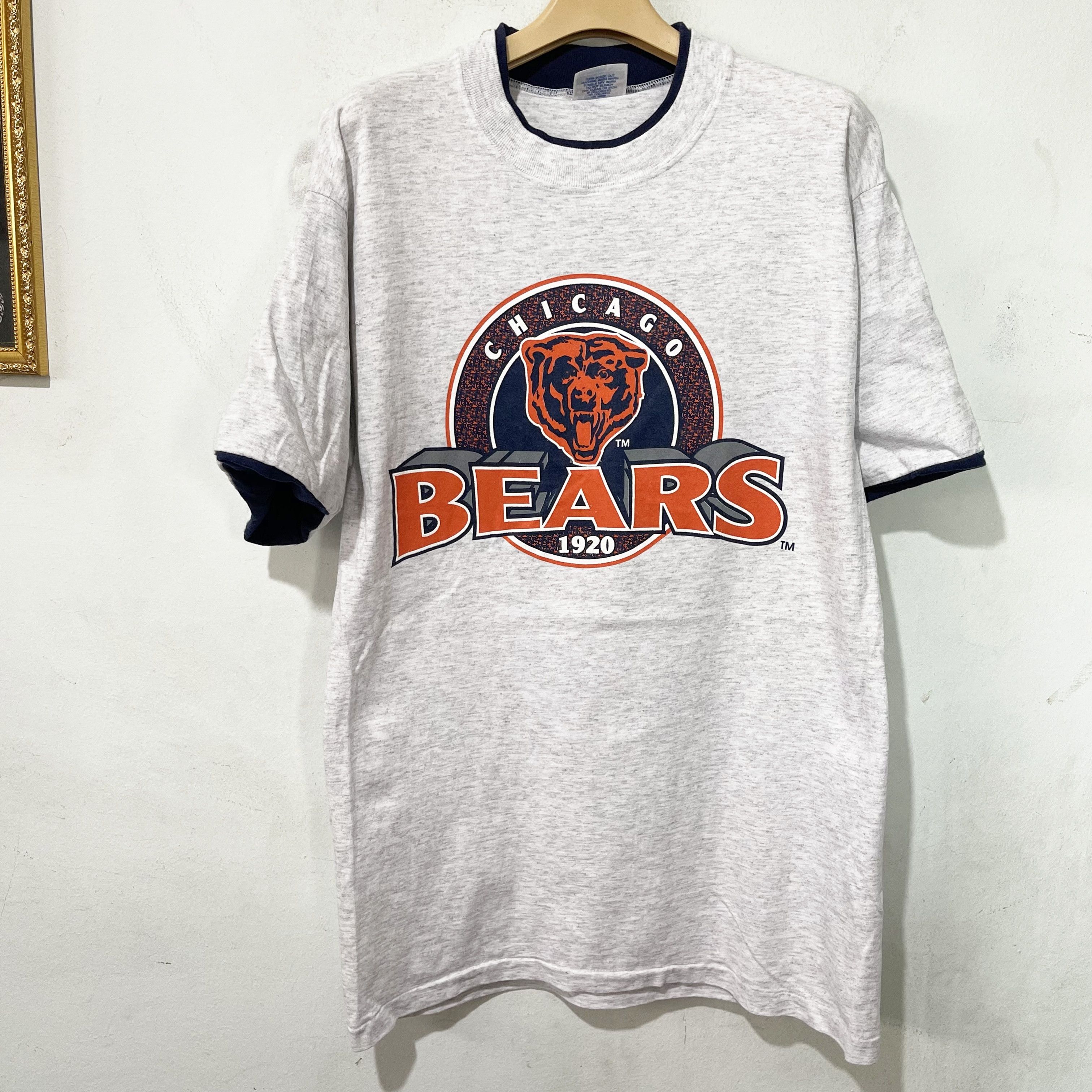 NFL Vintage 90s Chicago Bears Shirt Size US M / EU 48-50 / 2 - 1 Thumbnail