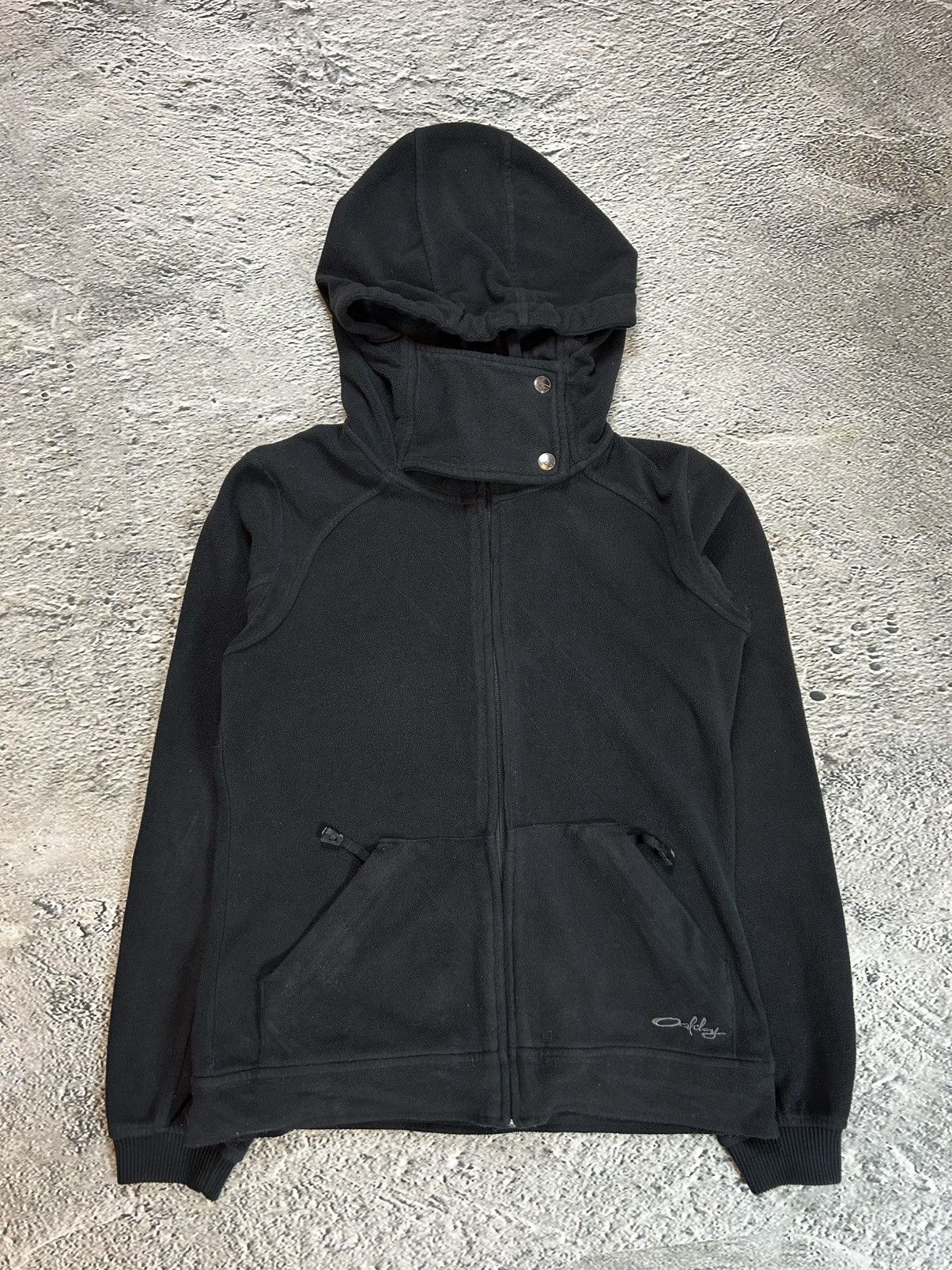 Oakley Oakley ninja fleece hoodie vintage black sweatshirt Y2K Size US S / EU 44-46 / 1 - 1 Thumbnail