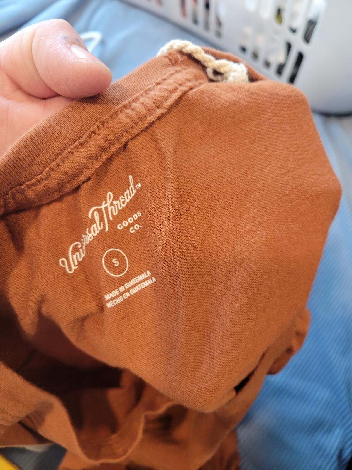 Other Universal Thread Rust Brown V-Neck T-Shirt Size small Size S / US 4 / IT 40 - 4 Thumbnail
