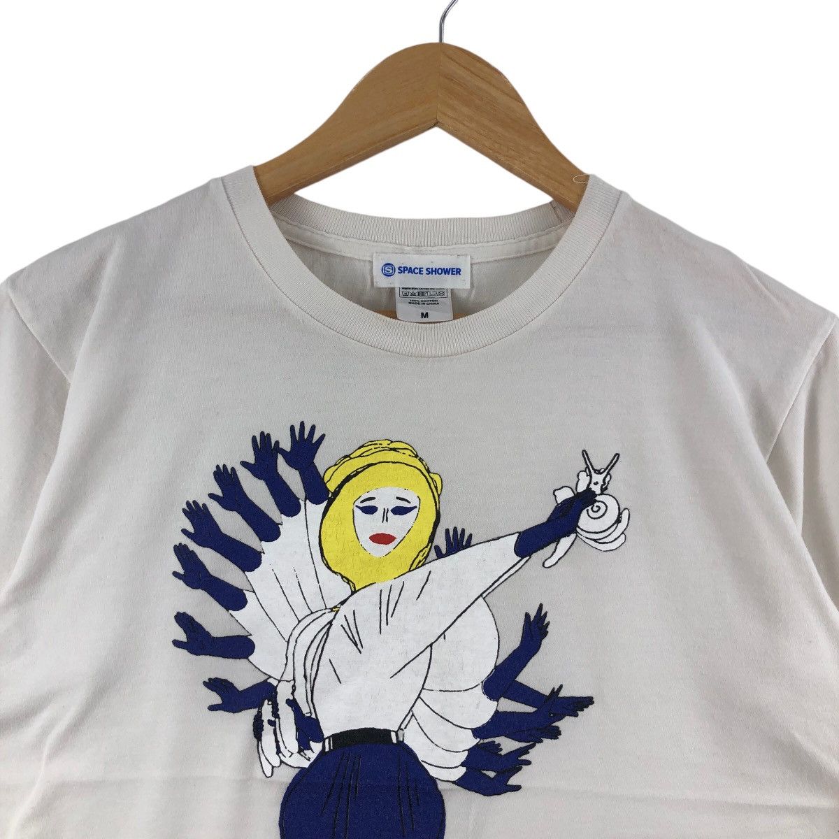 Band Tees × Japanese Brand Sakanaction NF Punch Space Shower Record T-Shirt Japan Band Size US M / EU 48-50 / 2 - 2 Thumbnail