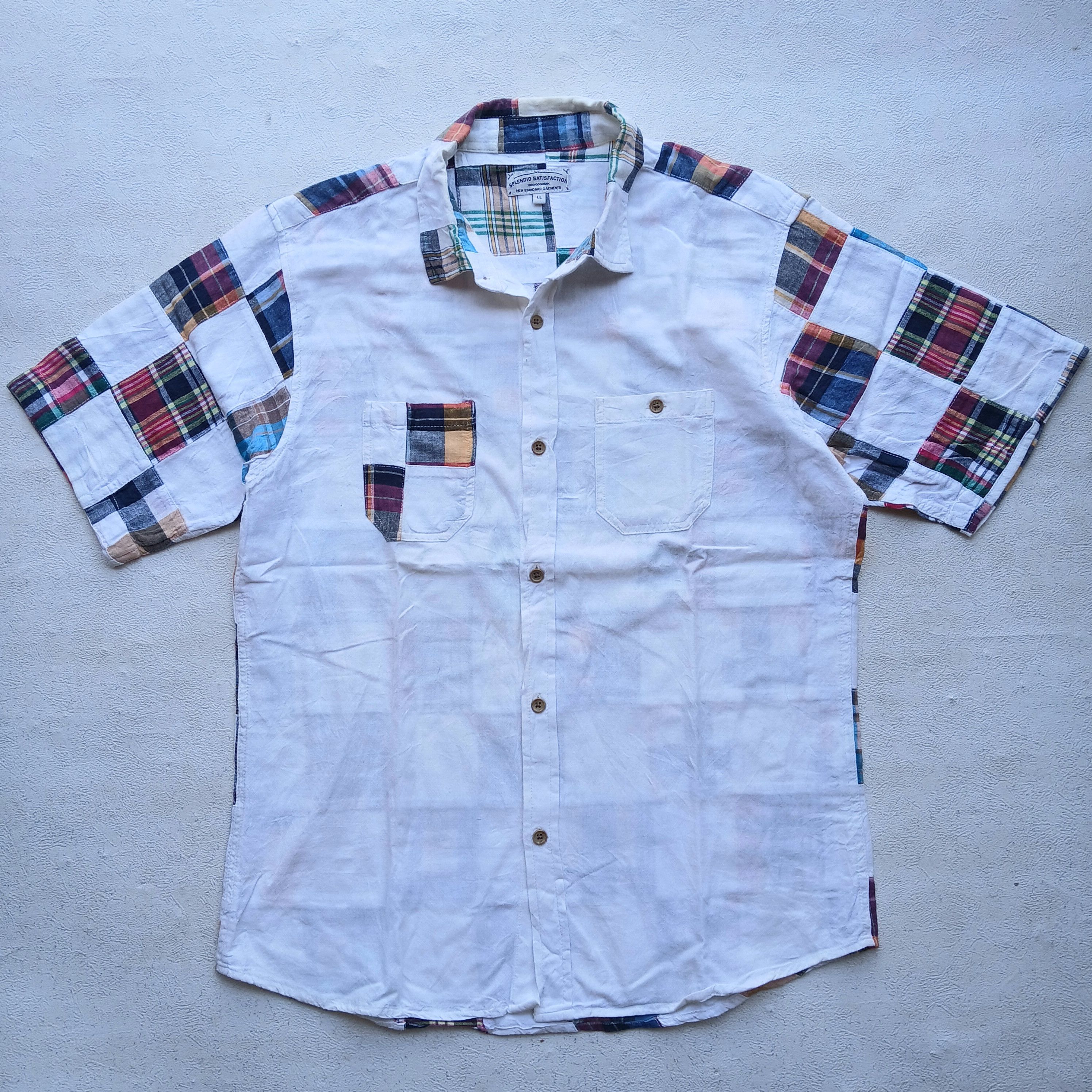 Japanese Brand splendid satisfaction patchwork japanese brand Size US L / EU 52-54 / 3 - 2 Thumbnail