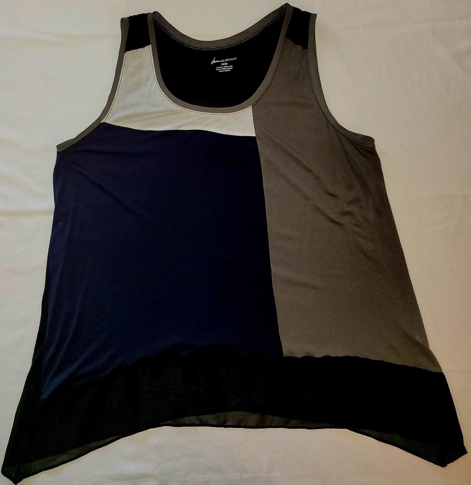 Designer Lane Bryant women's size 18-20 tank top Size XXL / US 16-18 / IT 52-54 - 1 Thumbnail