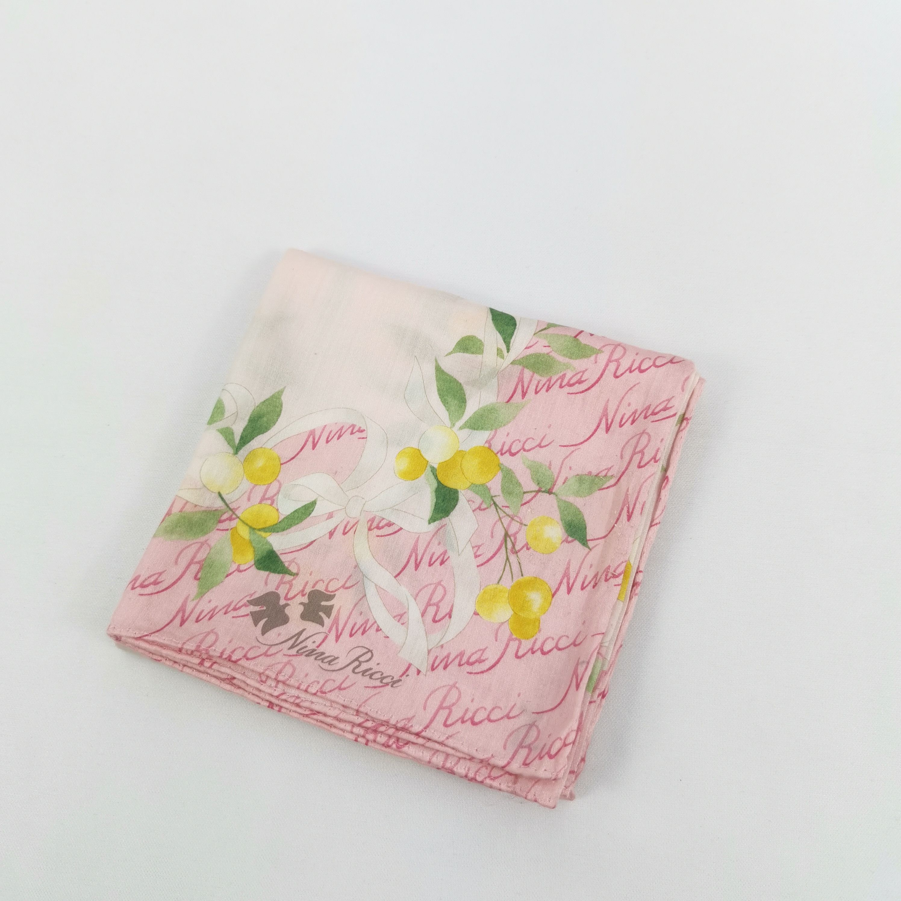 Vintage Vintage Nina Ricci Handkerchief Bandana Pocket Square Size ONE SIZE - 3 Thumbnail