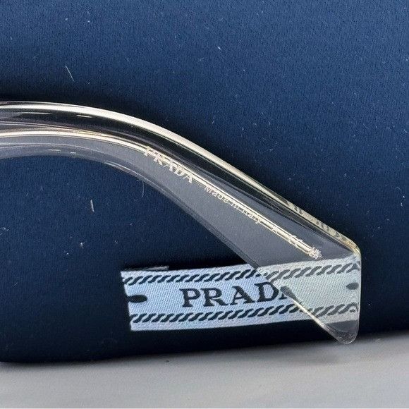 Prada NEW PRADA PR17WS 19X30N SQUARE YELLOW WOMEN SUNGLASSES PRADA Size ONE SIZE - 9 Thumbnail