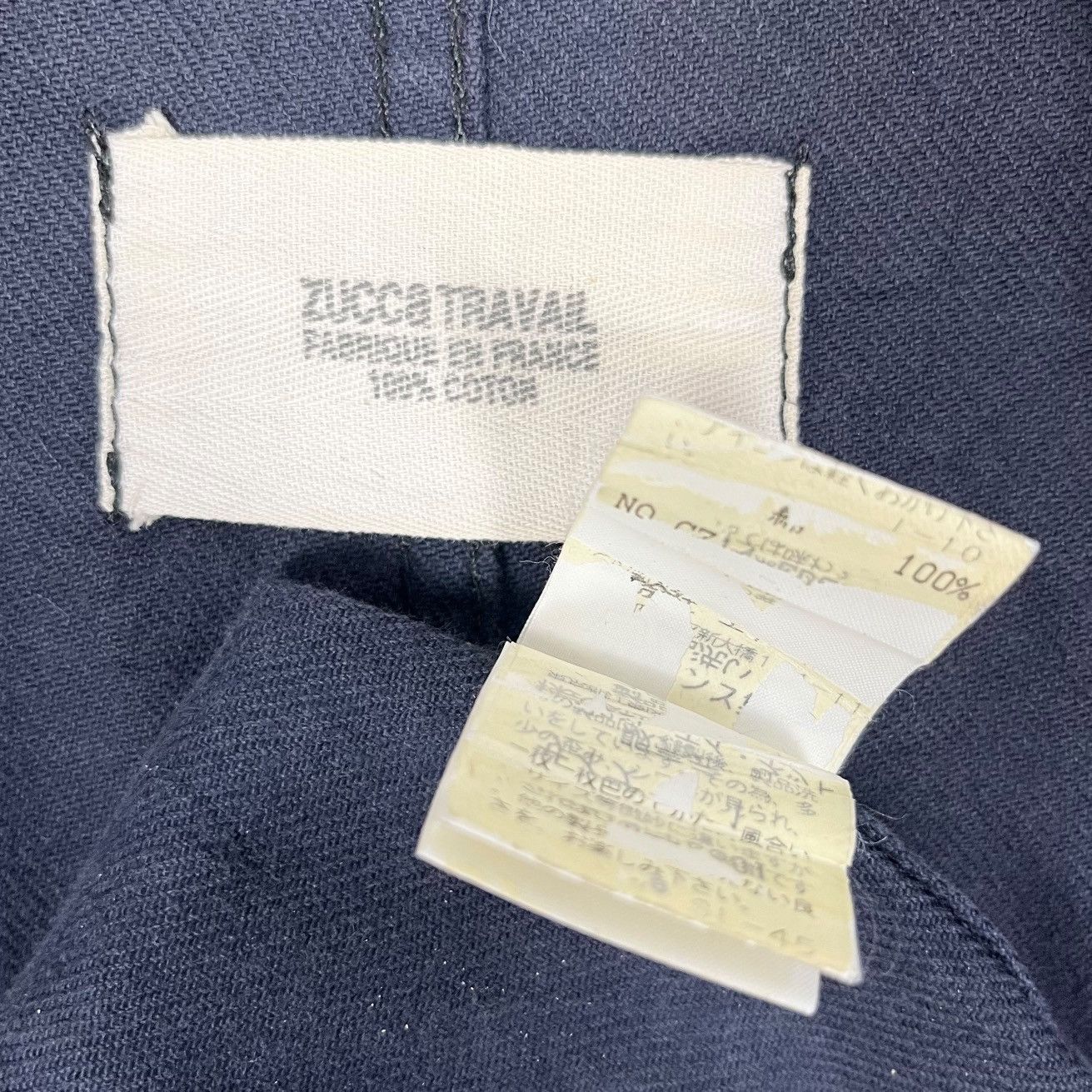 CABANE de ZUCCa × Issey Miyake × Japanese Brand Zucca Travail by Issey Miyake Single Layer Cotton Jacket Size US M / EU 48-50 / 2 - 8 Thumbnail