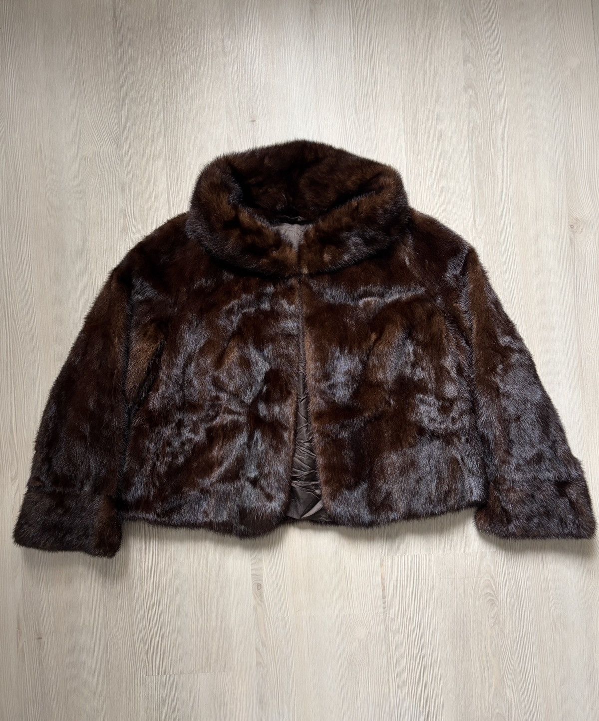 Luxe Ellis Barker Furs Chester Mink Cropped Short Coat Size M / US 6-8 / IT 42-44 - 1 Thumbnail