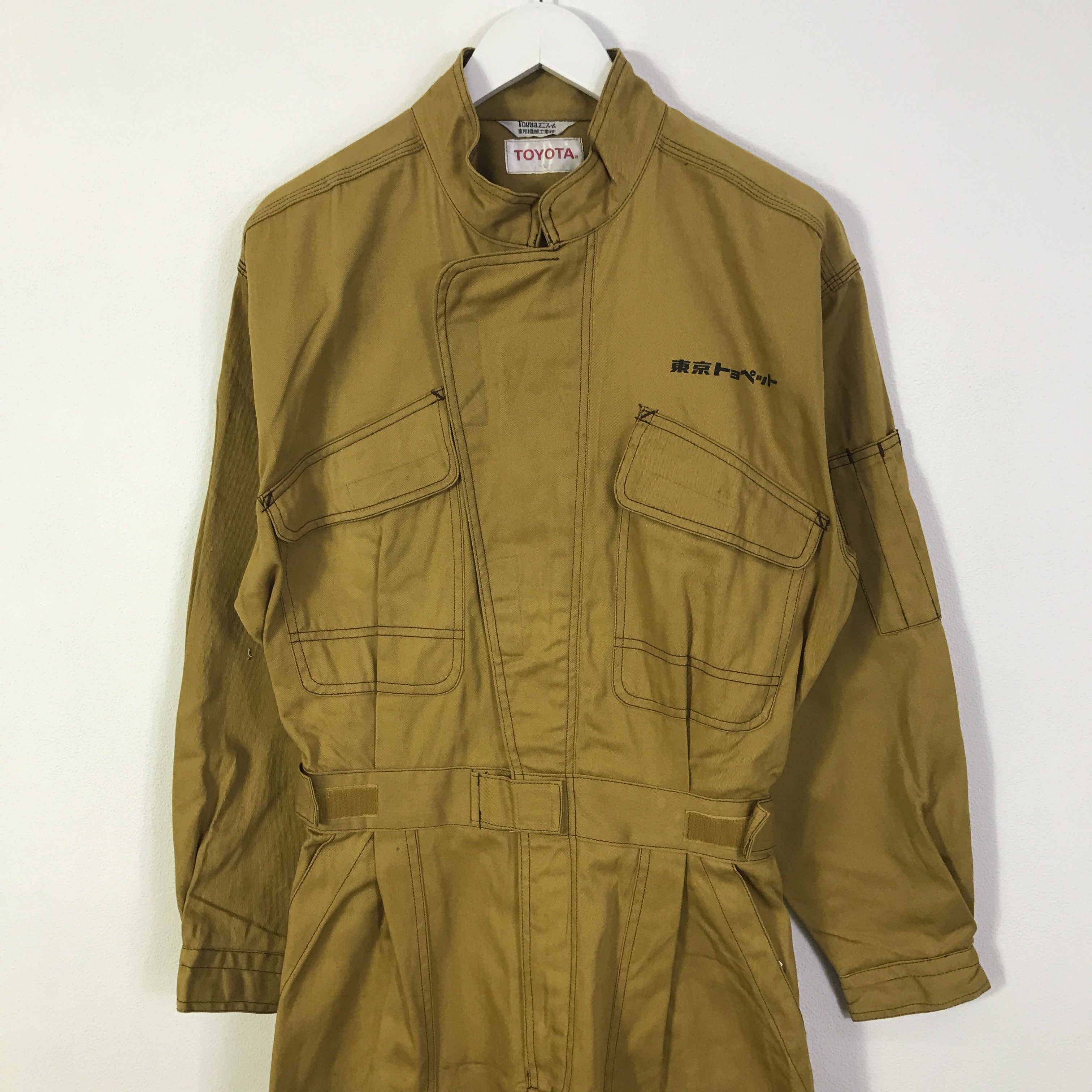Japanese Brand Toyota motorsport Racing coverall Jacket K99B1 Size US L / EU 52-54 / 3 - 5 Thumbnail