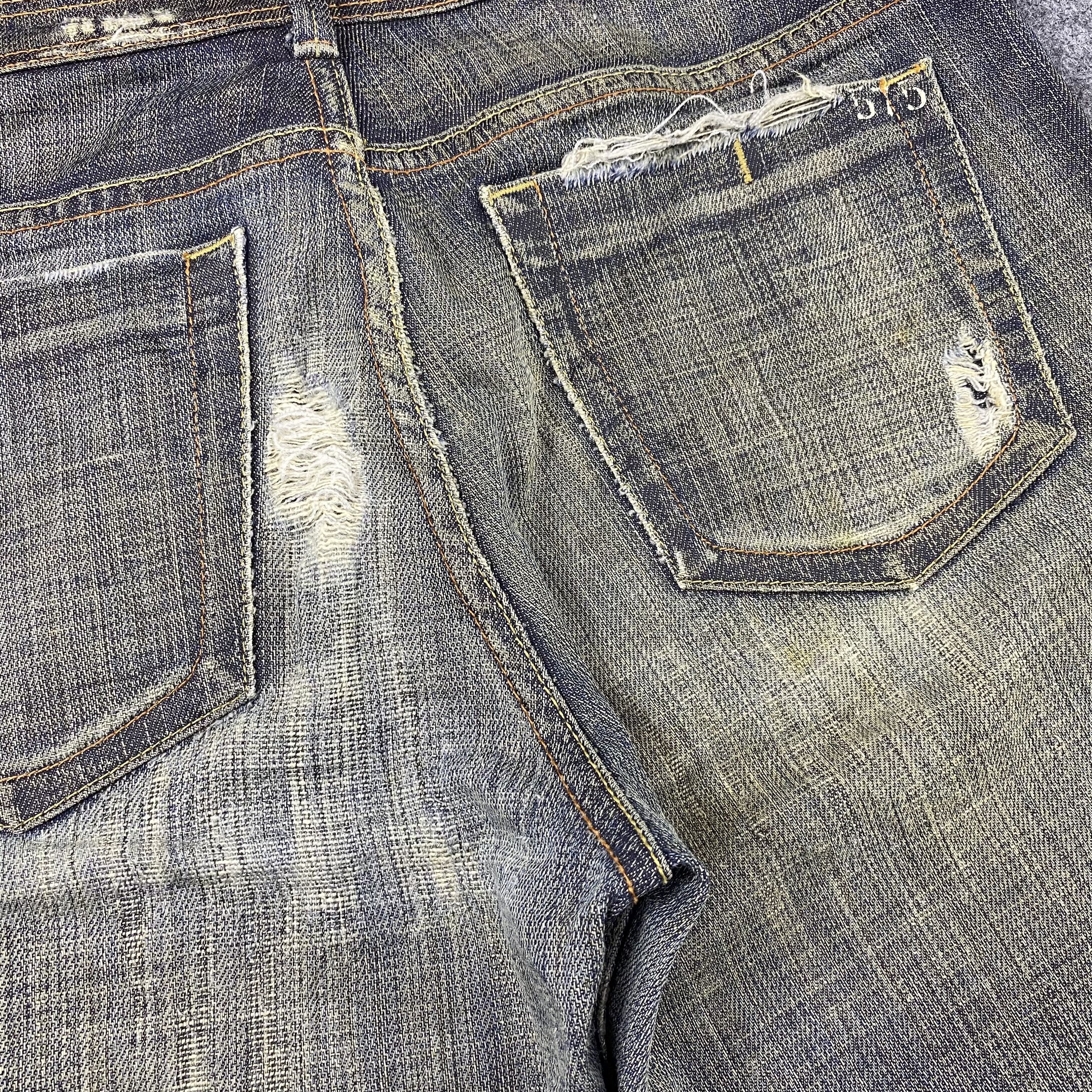 Jean × Vintage Vintage 575 Rusty FLARE Denim Faded Jeans-J1162 Size US 32 / EU 48 - 12 Thumbnail