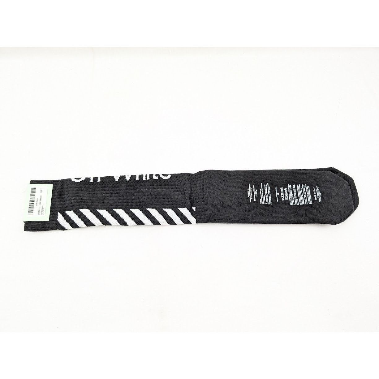 Off-White o1rshd1 Q:2 / Size: OS / Diag Socks in Black Size ONE SIZE - 3 Thumbnail
