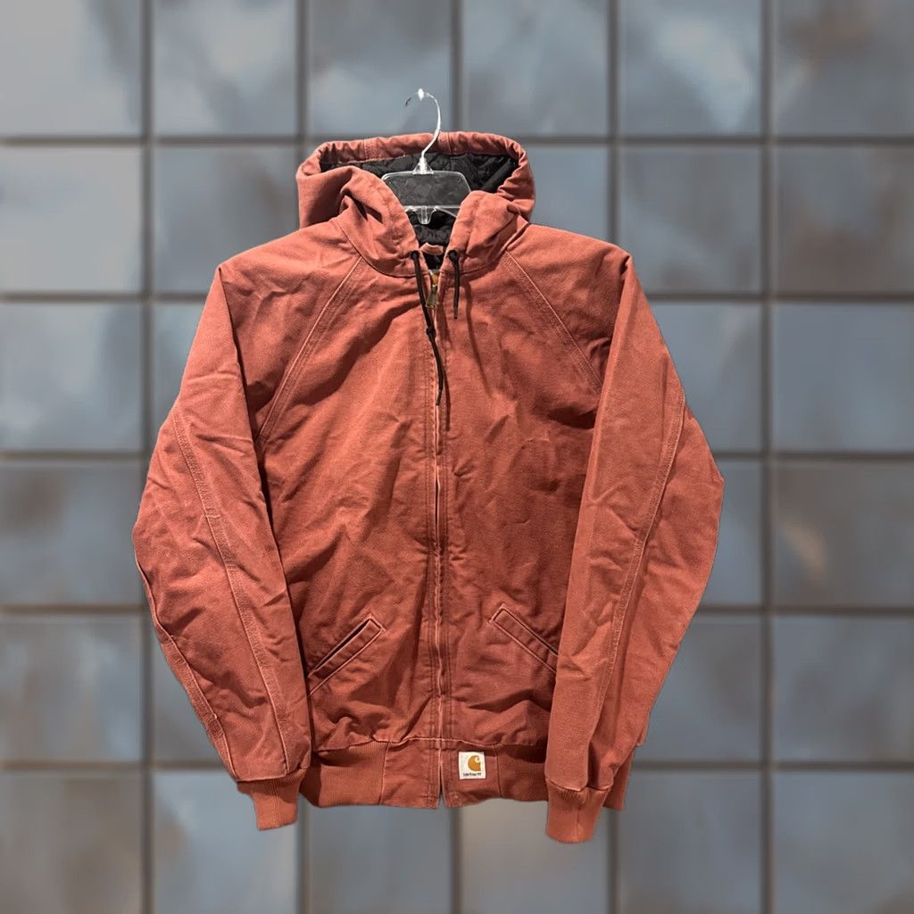 Carhartt VINTAGE Carhartt Women's Workwear Jacket WJ014 VRS Size L Pink Bomber Jacket Y2K RARE HTF Size L / US 10 / IT 46 - 1 Thumbnail