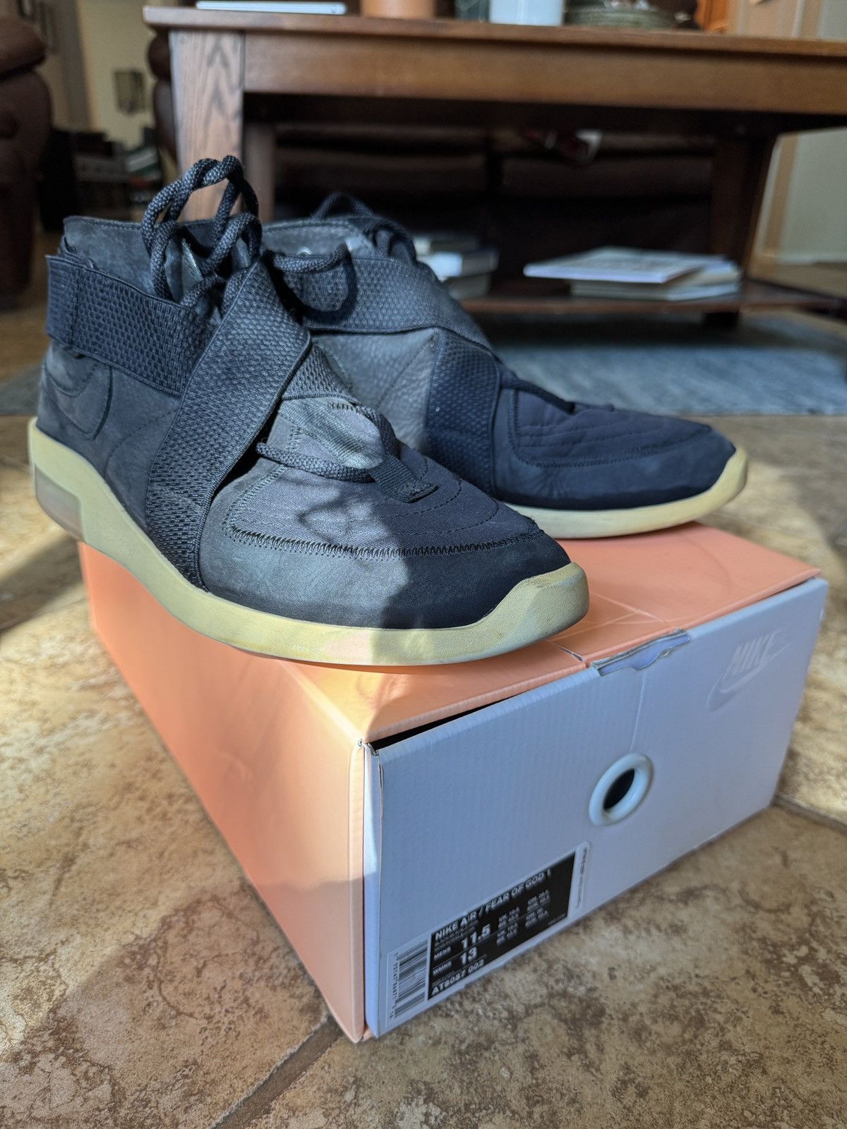 Fear of God × Nike Nike Air x Fear of God Raids Size US 11.5 / EU 44-45 - 3 Thumbnail