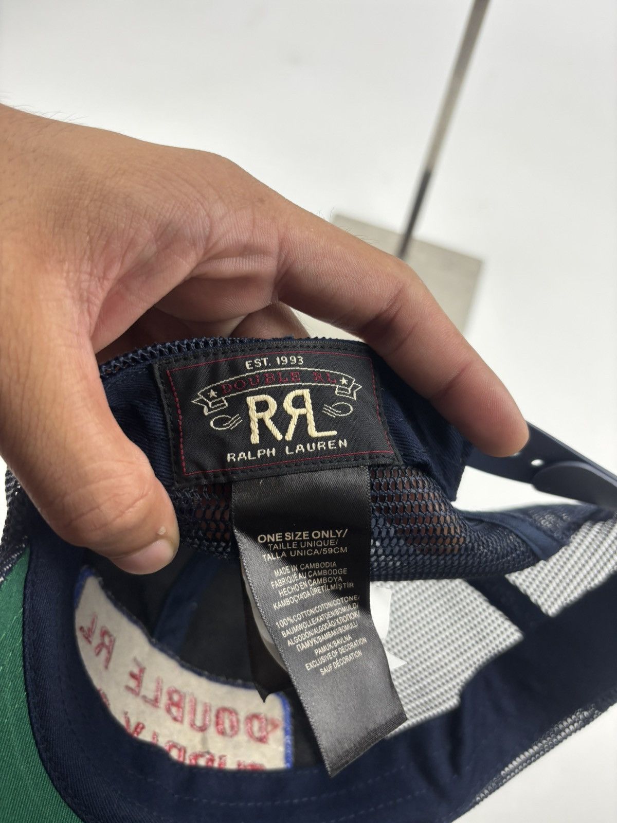 RRL Ralph Lauren RRL Denim Trucker Cap Size ONE SIZE - 3 Thumbnail
