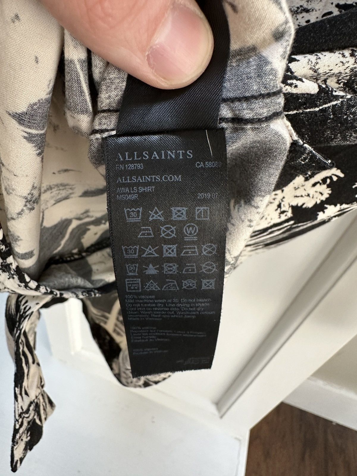 Allsaints Awa LS Shirt Size US S / EU 44-46 / 1 - 5 Thumbnail