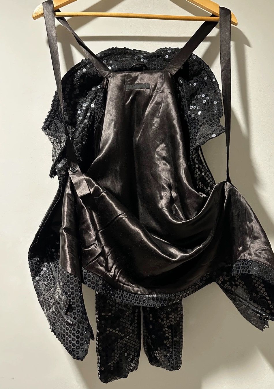 Helmut Lang Helmut Lang 99aw Sequined Astro Biker Jacket2412-Nextarrow Size US XS / EU 42 / 0 - 6 Thumbnail