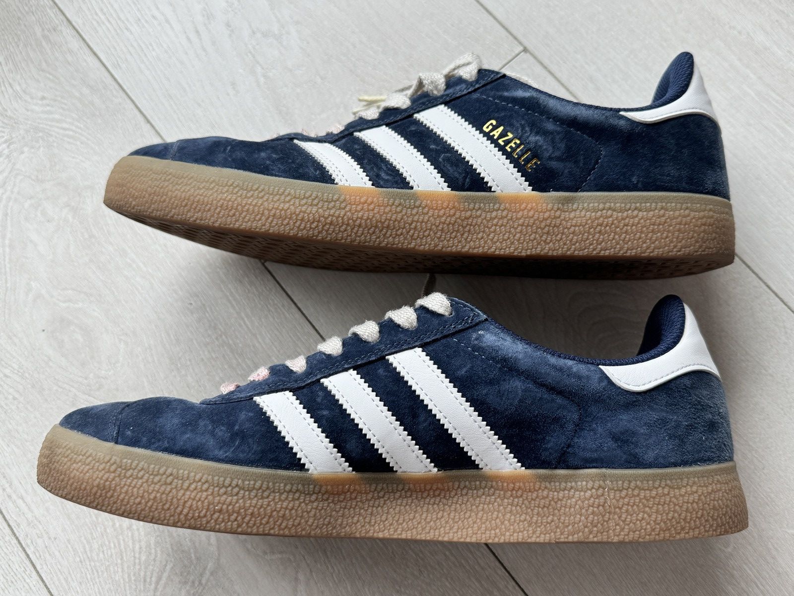 Adidas Adidas Gazelle Navy Suede Size US 10.5 / EU 43-44 - 3 Thumbnail