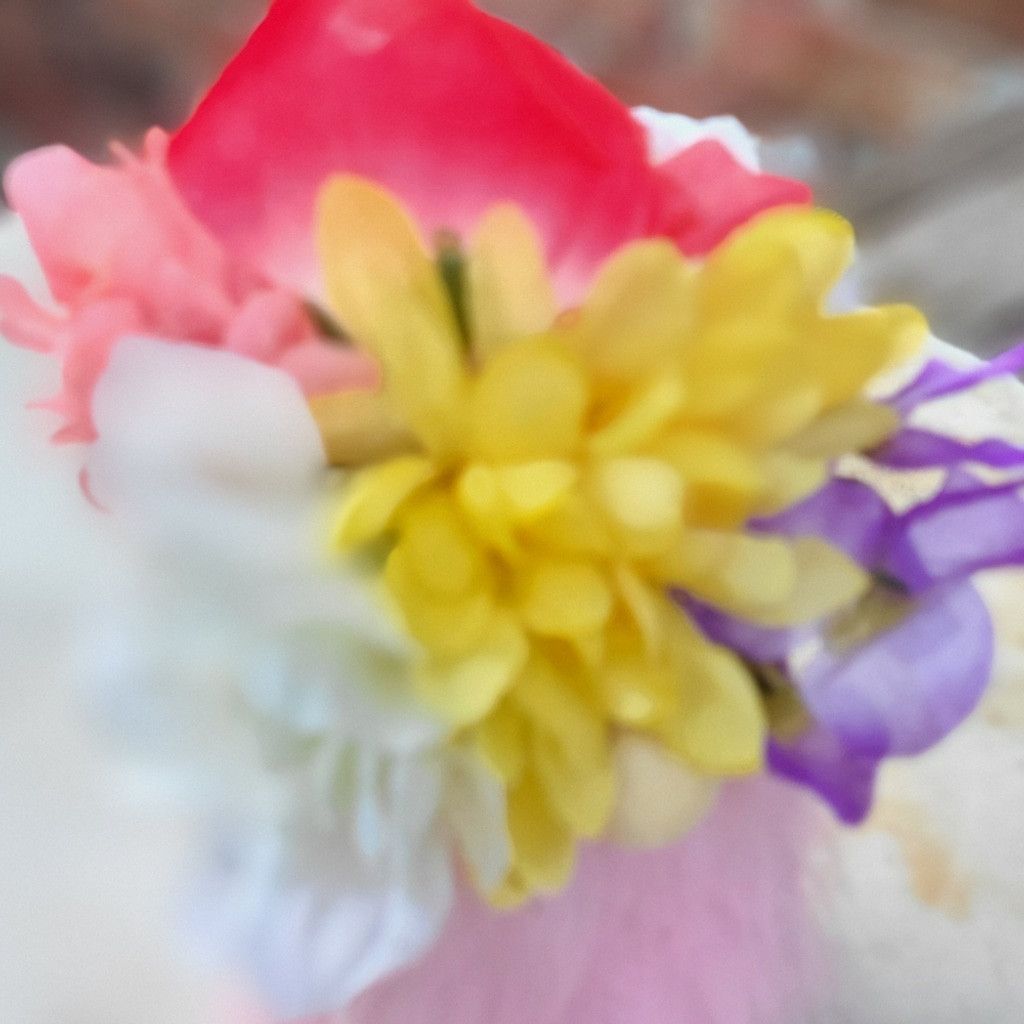 Handmade Spring Summer Floral Gnome Home Decor Shelf Sitter 7" Size ONE SIZE - 2 Thumbnail