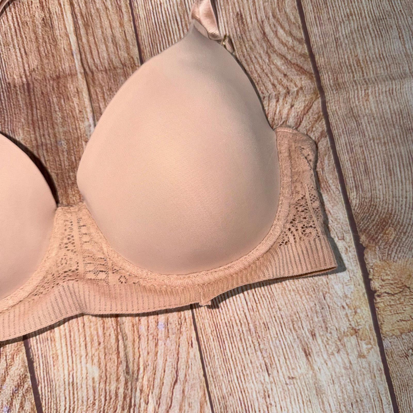 Other Wild Dream Lace Trimmed Bra 34B Size ONE SIZE - 3 Thumbnail