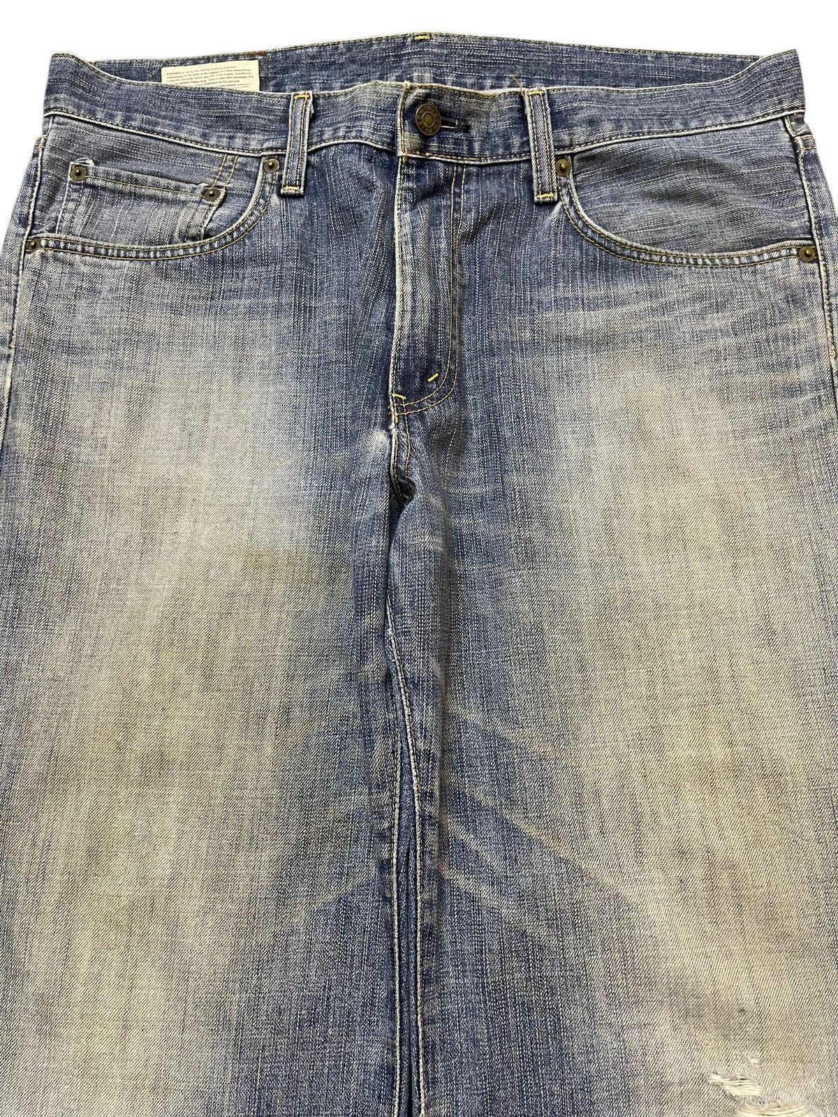 Vintage Edwin 503 Faded Wash Distressed Style Jeans