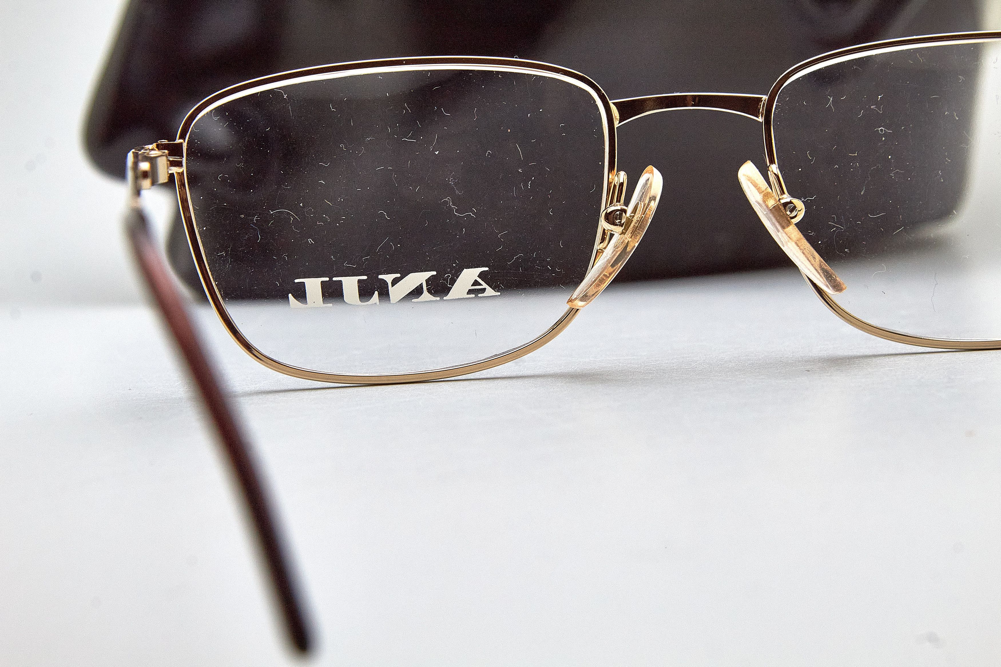 Vintage Old Money ANJL Gold Tortoise Rectangular Quiet Lux Specs Size ONE SIZE - 9 Thumbnail