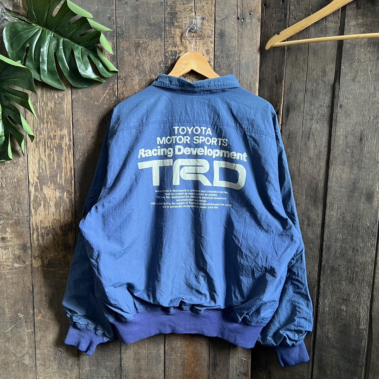 Vintage Vintage Toyota TRD Motorsports Racing Jacket Size US XL / EU 56 / 4 - 1 Thumbnail