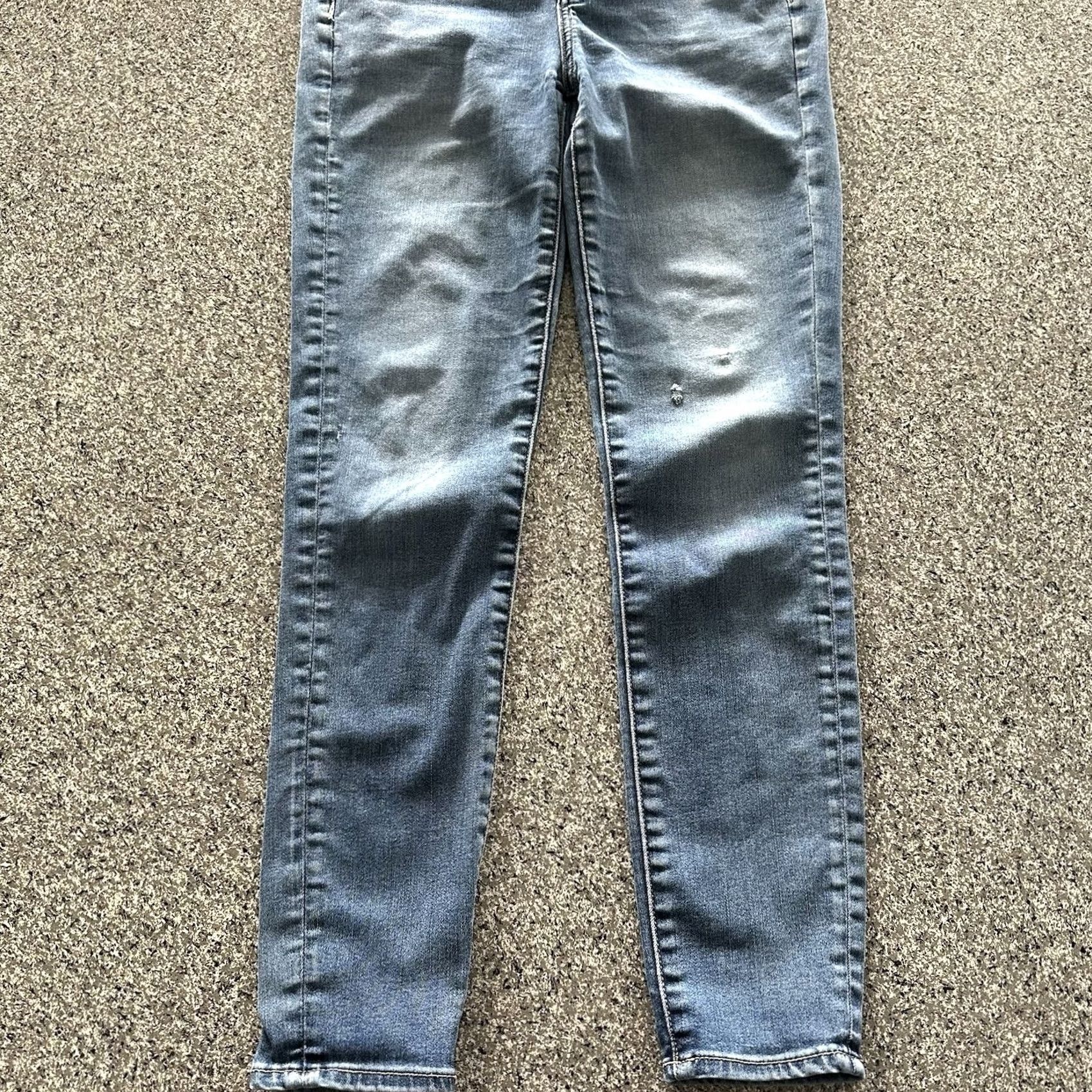 American Eagle Outfitters American Eagle Outfitters Jeans Womens 8 R 29x27 AE High Rise Jegging Stretch Slim Denim Blue 8 Womens Jeans Size 30" / US 8 / IT 44 - 2 Thumbnail