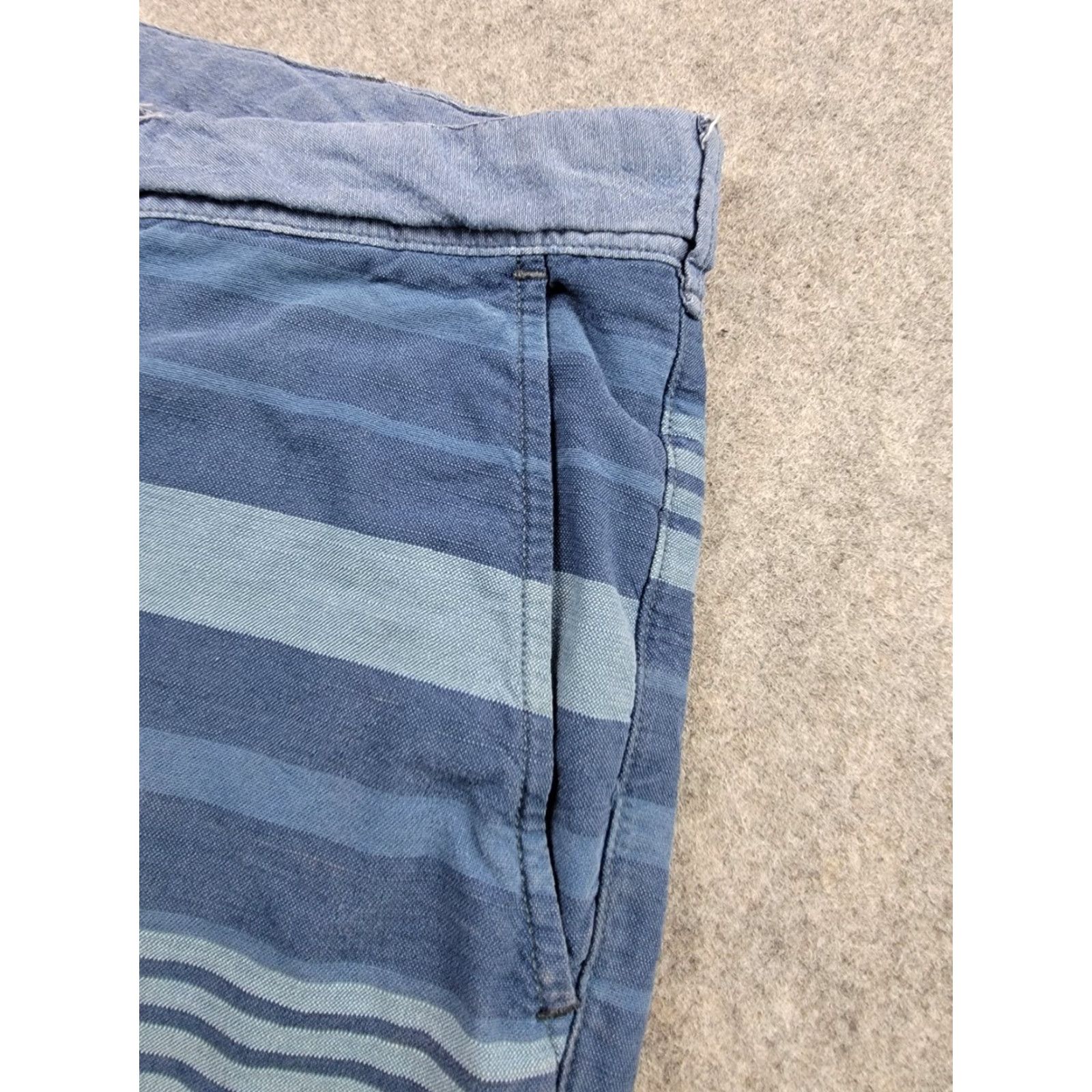 Polo Ralph Lauren Polo Ralph Lauren Shorts Mens 36 Straight Fit Blue Stripe 8'' Inseam Sail Cloth Size US M / EU 48-50 / 2 - 3 Thumbnail