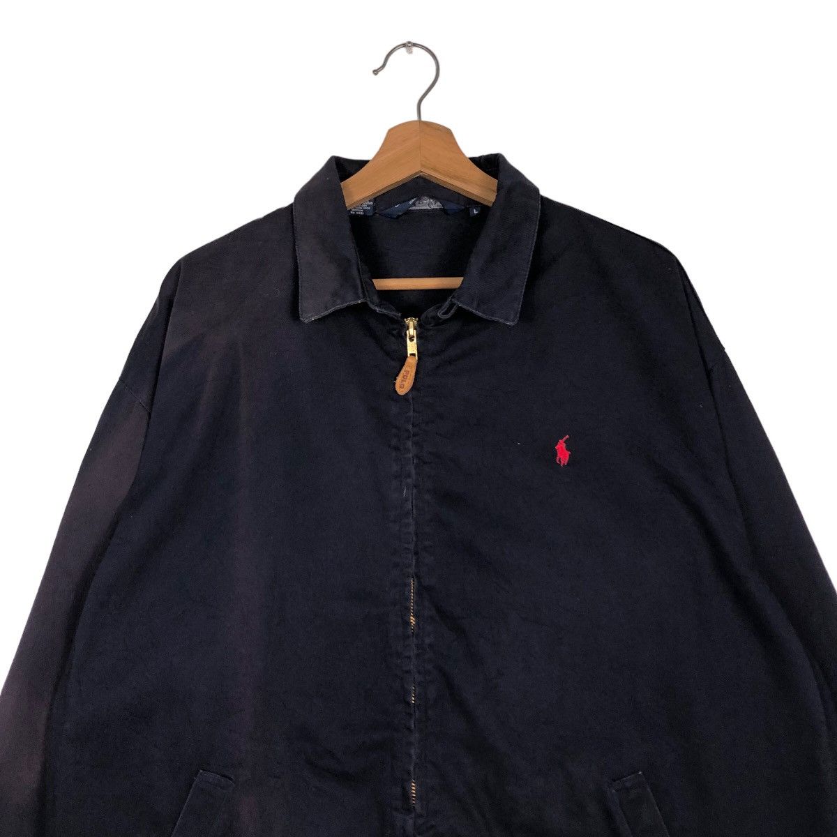 Polo Ralph Lauren 🔥Vintage Bomber Jacket Polo Ralph Lauren Made in Usa Size US L / EU 52-54 / 3 - 3 Thumbnail
